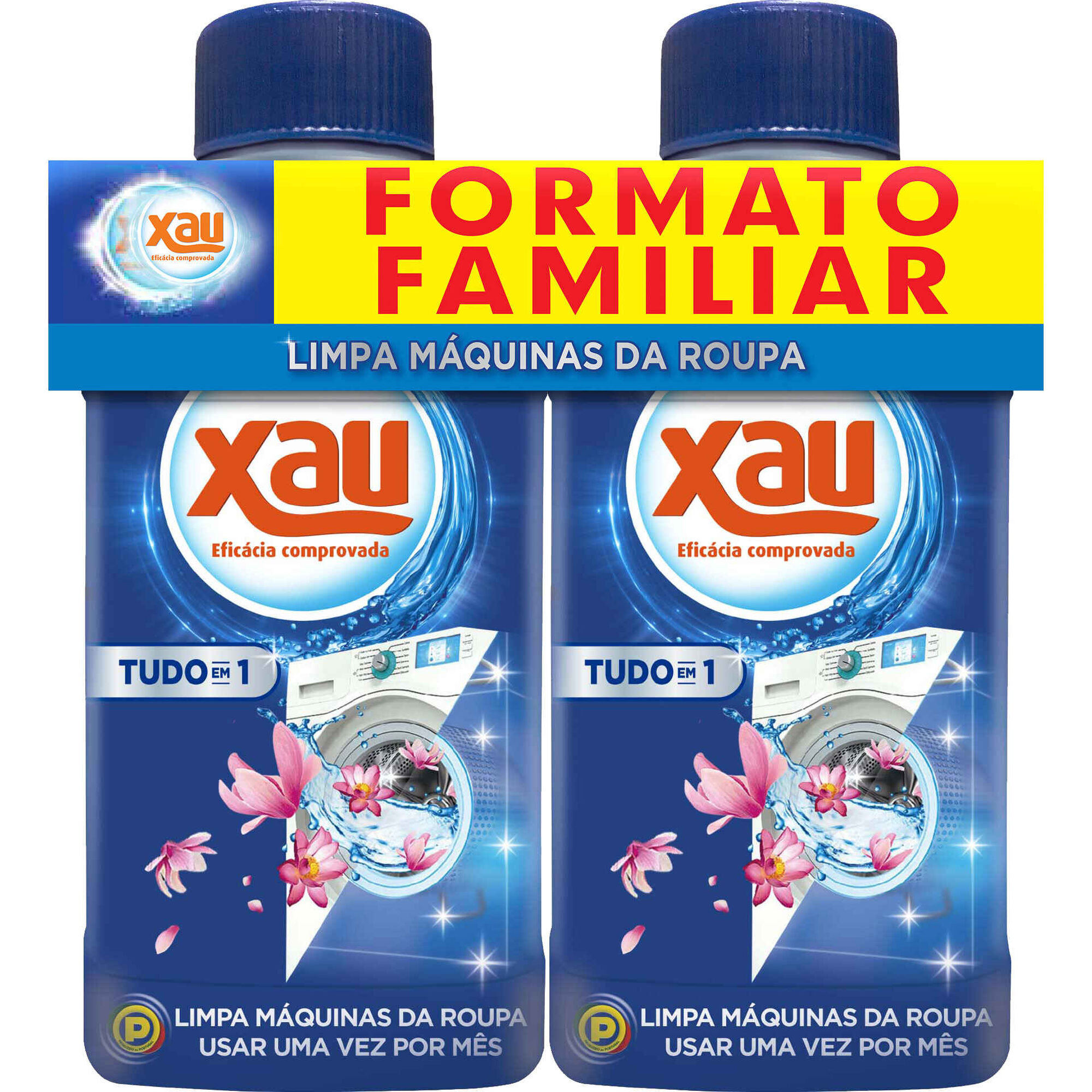 Limpa M&aacute;quinas Roupa Tudo em 1 Xau