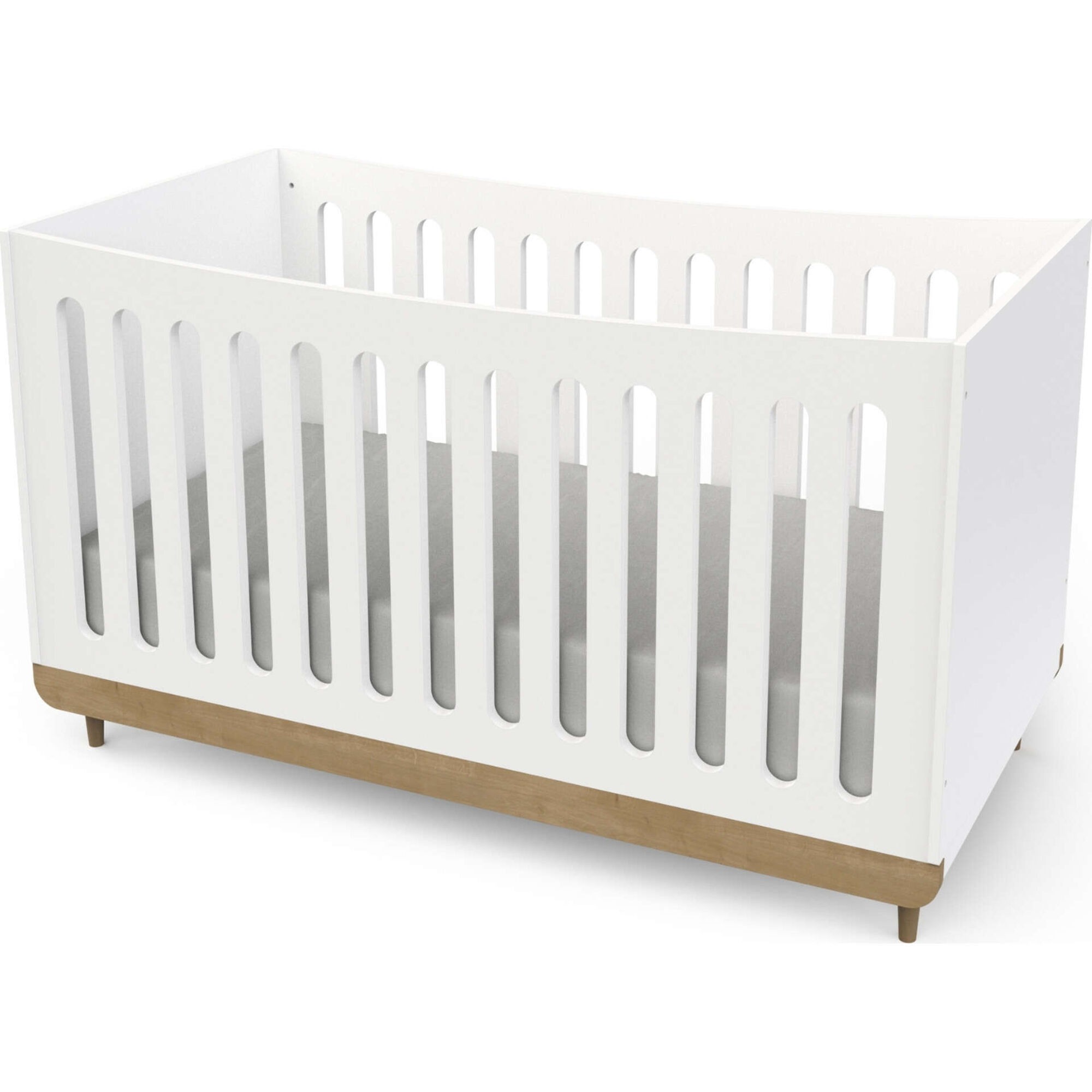 Cama de Grades 148,9x92x74,2cm Branca