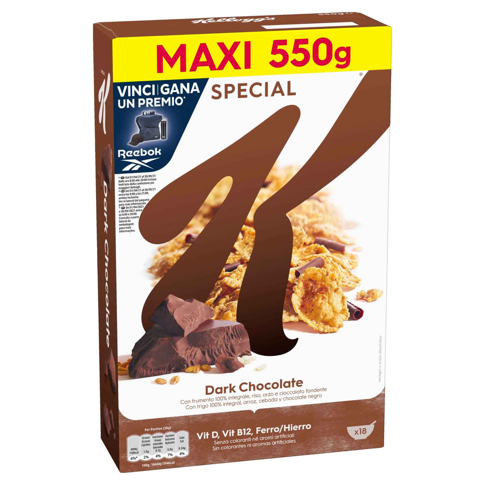 Cereais Special K Chocolate Negro