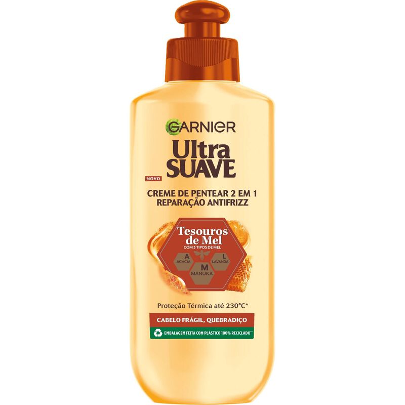 Creme de Pentear Tesouros de Mel Garnier Ultra Suave