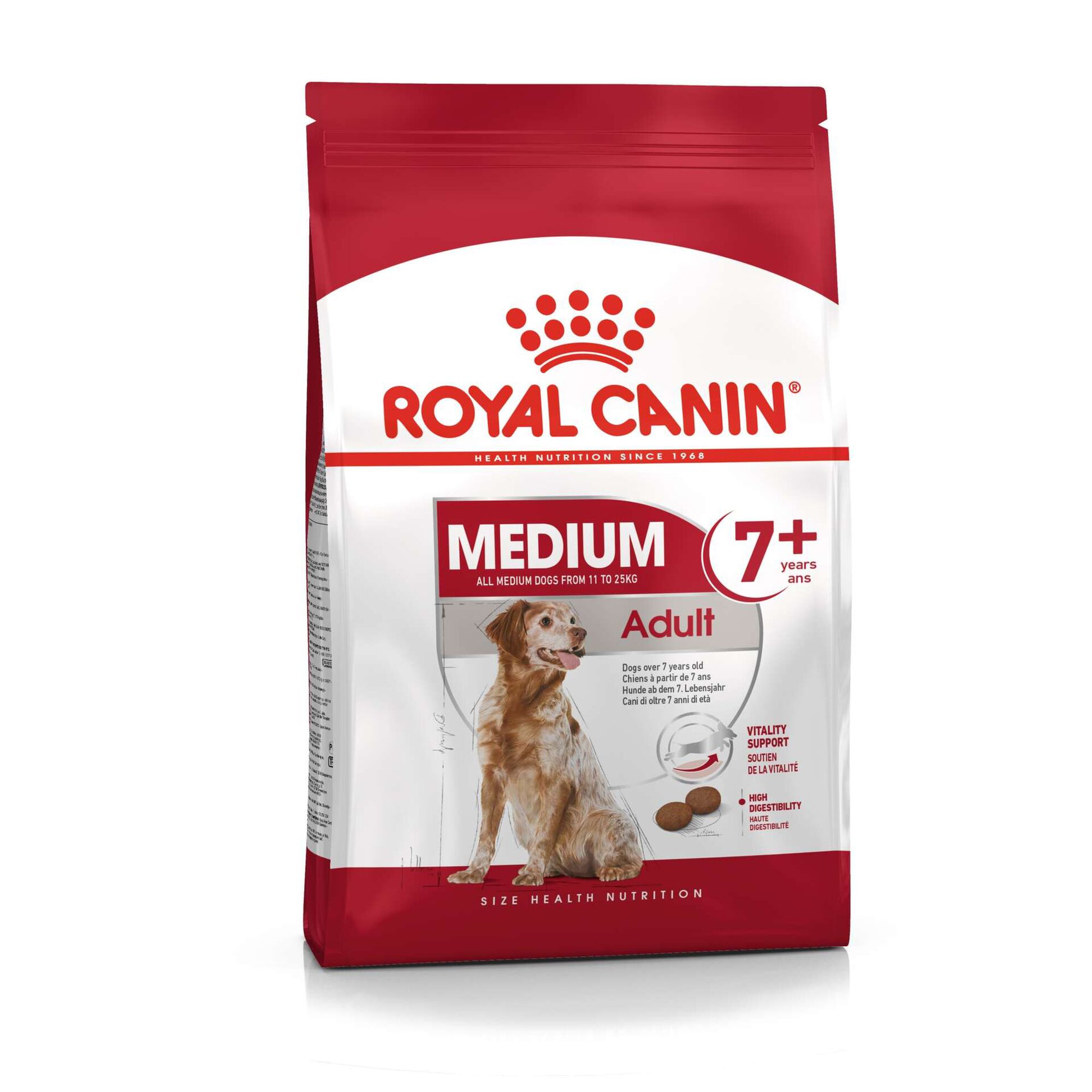 Ração para Cão Adulto Médio 7+ Ração para Cão Adulto Médio 7+