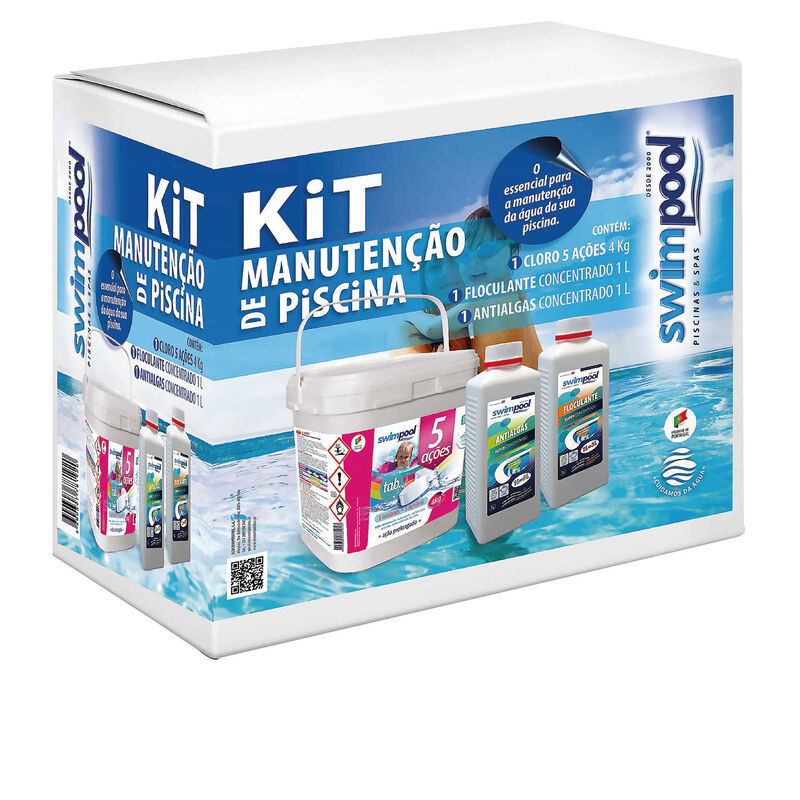 Kit Manutenção de Piscinas Swimpool