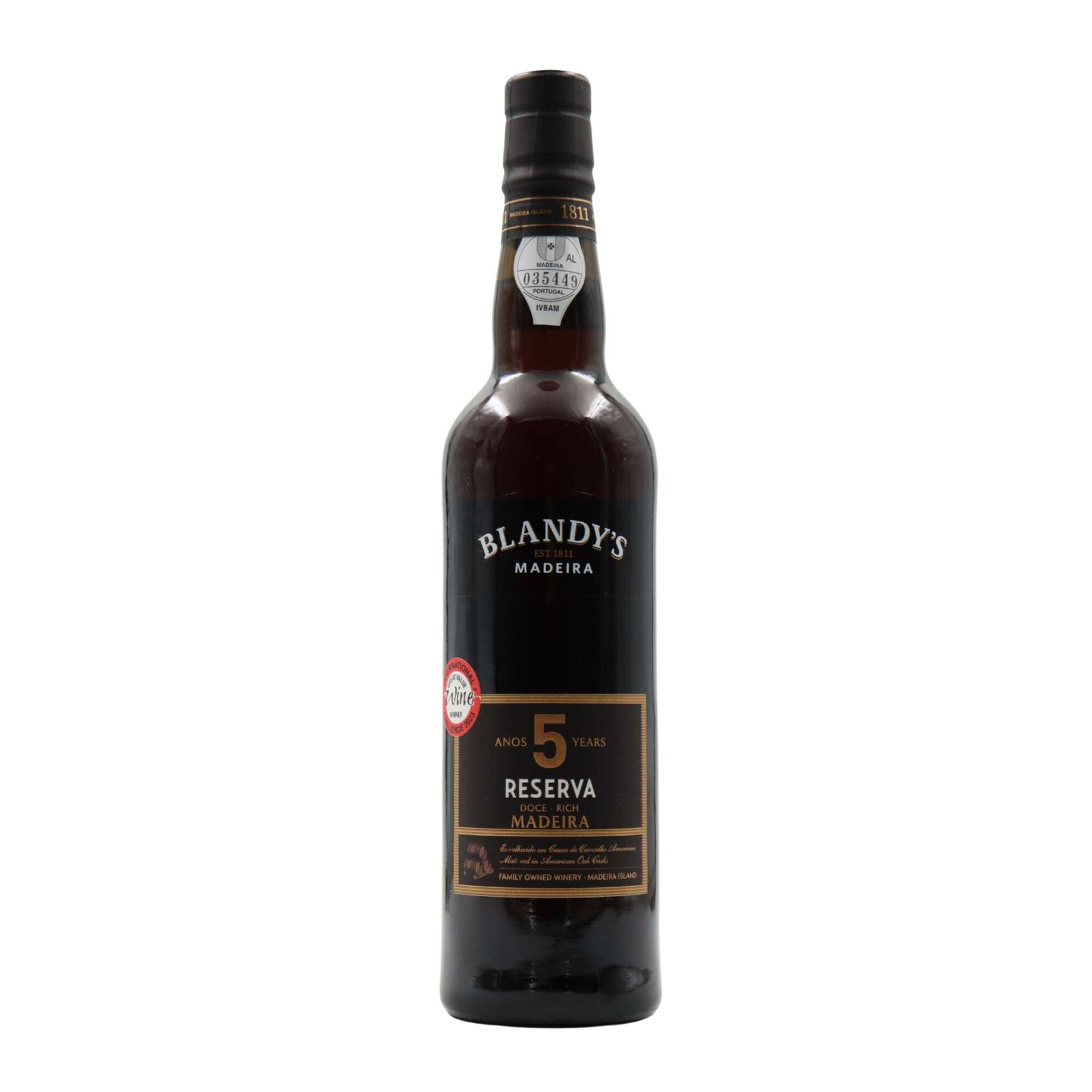 Blandy's 5 Anos Reserva Vinho da Madeira Full Rich