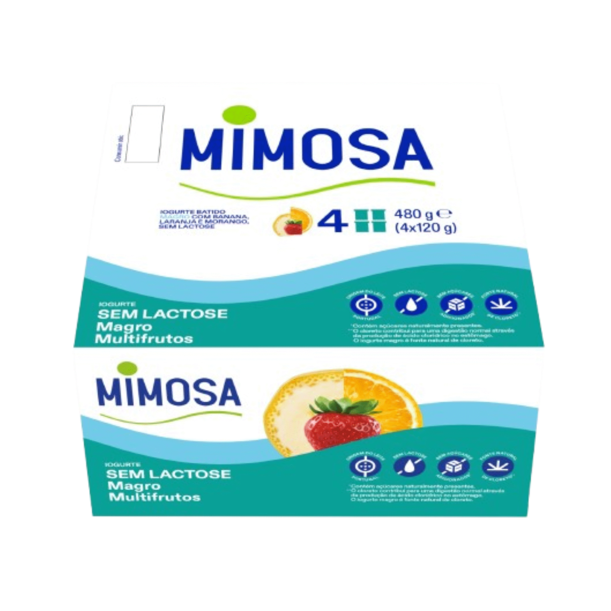 Iogurte Magro Multifrutos sem Lactose Mimosa