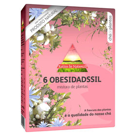 Ch&aacute; de Plantas N&ordm;6 Obesidadssil Saquetas Ra&iacute;zes da Natureza
