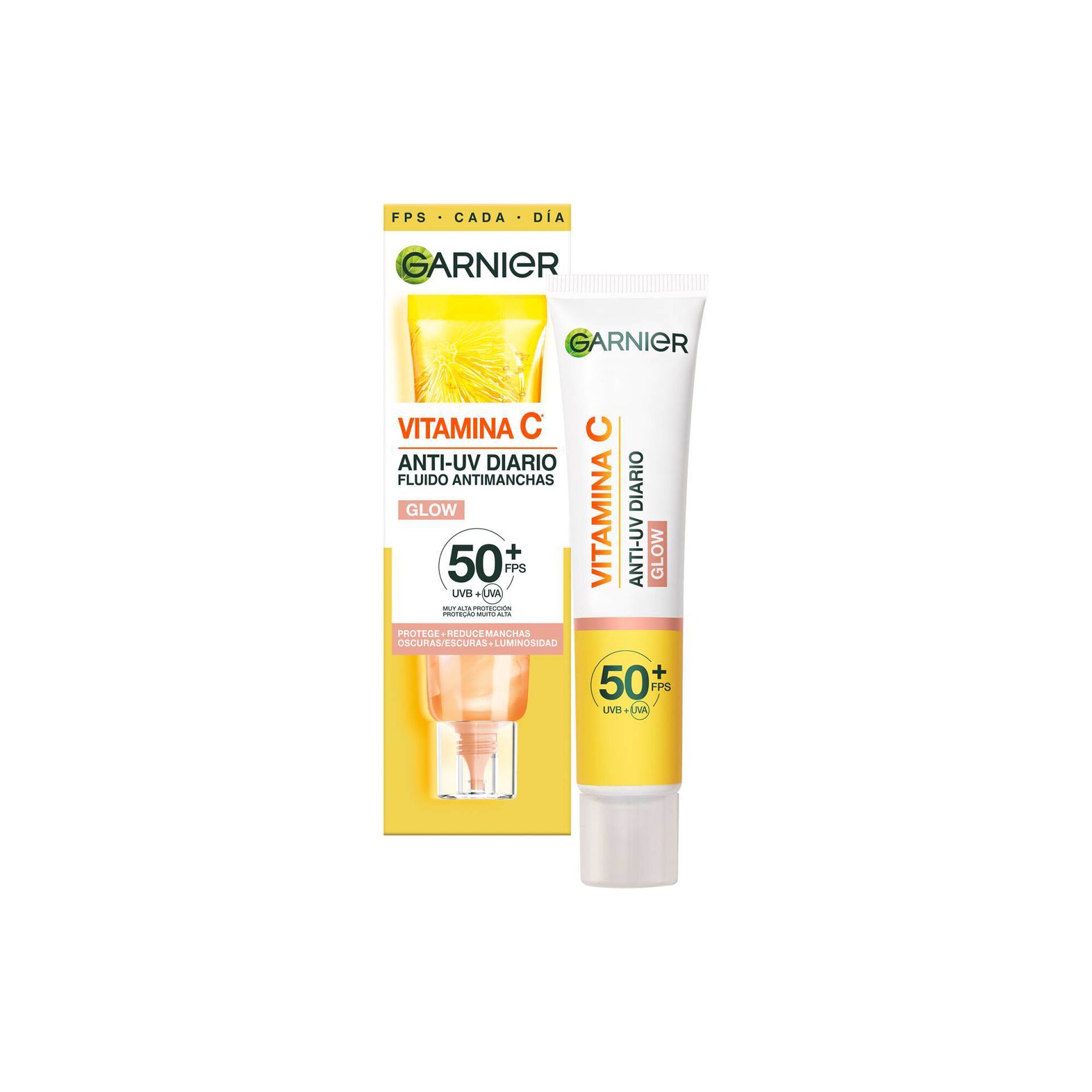Fluido UV Diário Iluminador Glow FPS50+ Vitamina C