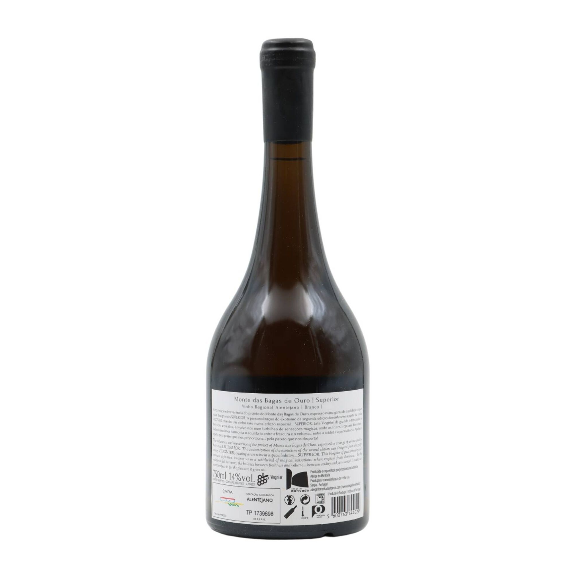 Monte das Bagas Viognier Superior Alentejano Vinho Branco