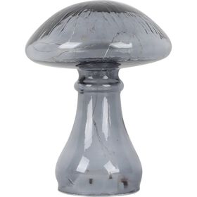 Cogumelo com LED Cinza