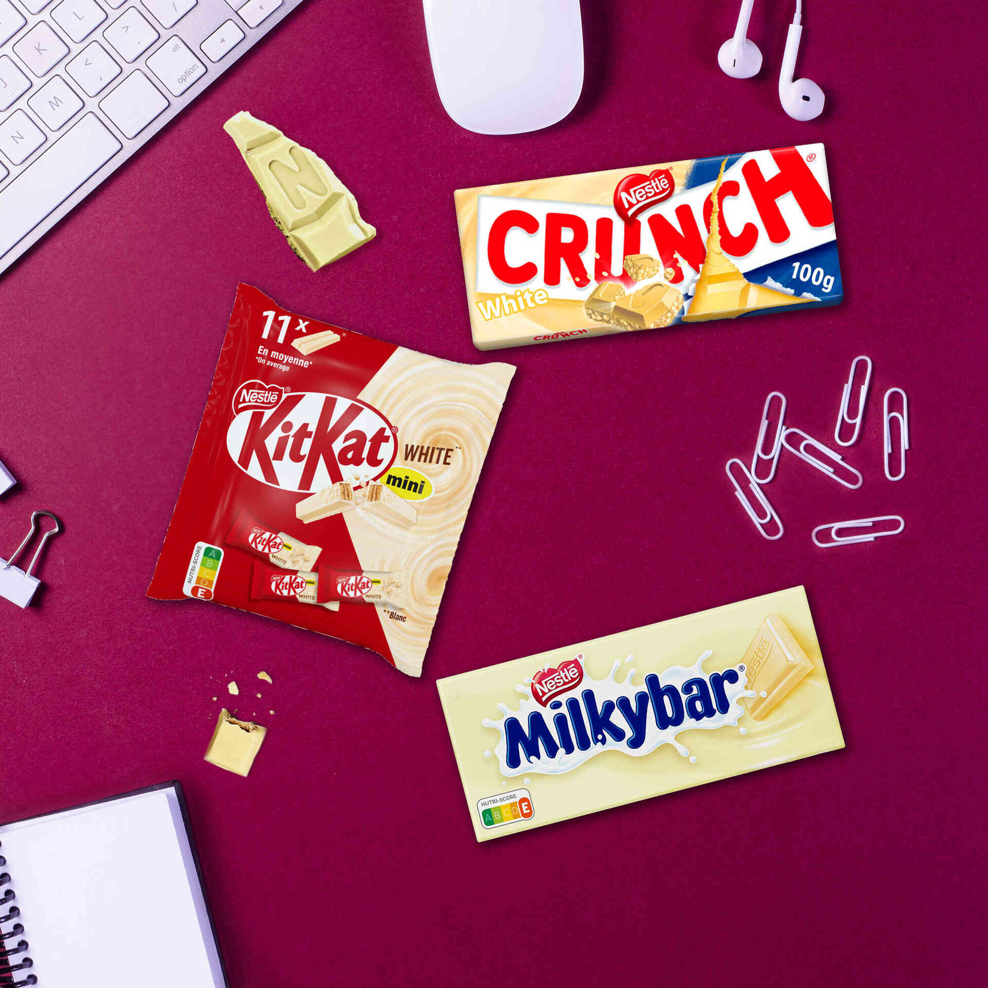 Para os F&atilde;s de Chocolate Branco