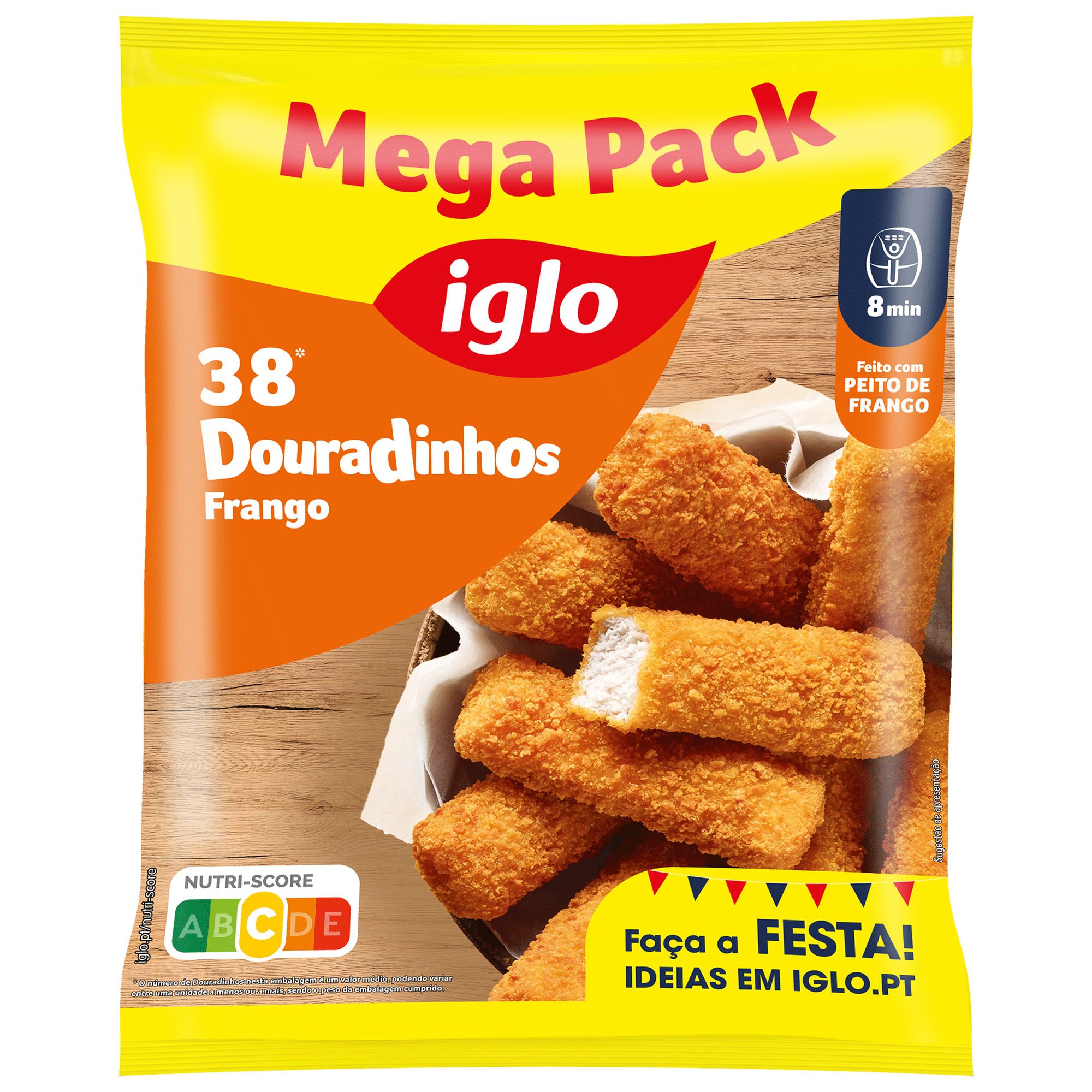 Douradinhos de Frango Capit&atilde;o Iglo