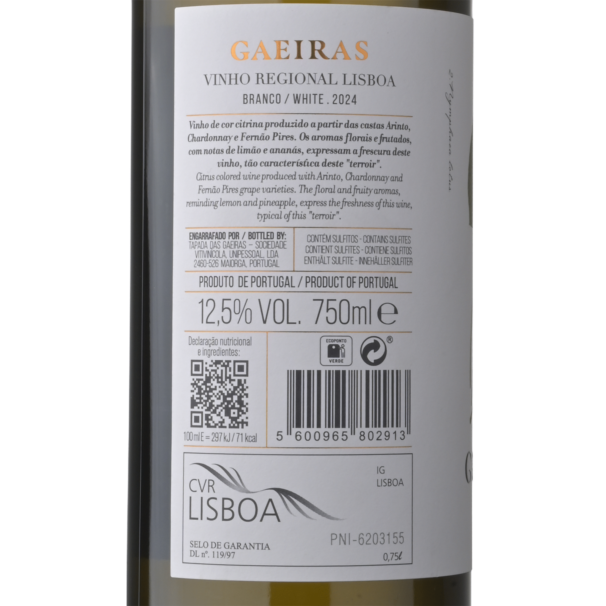Gaeiras Lisboa Vinho Branco