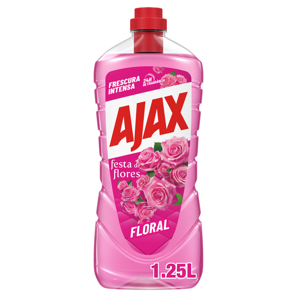 Lava Tudo Perfumado Floral Ajax