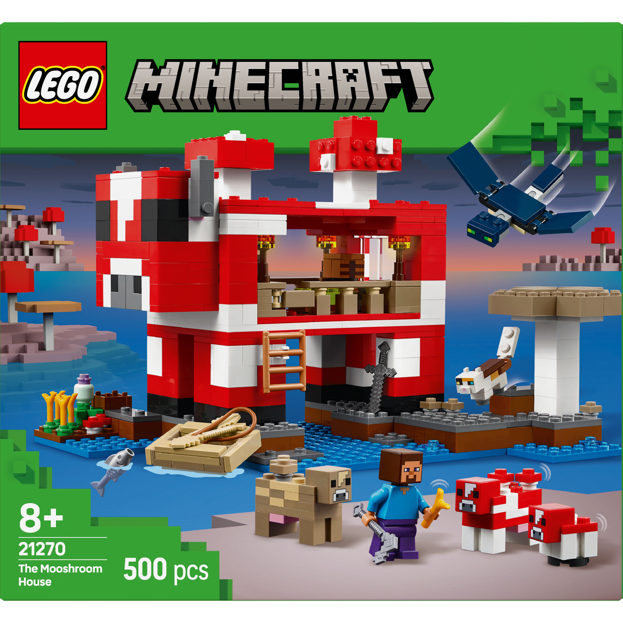 LEGO Minecraft - A Casa Mooshroom - 21270