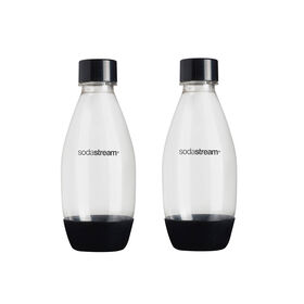 Conjunto 2 Garrafas Fuse 500ml Preta e Branca