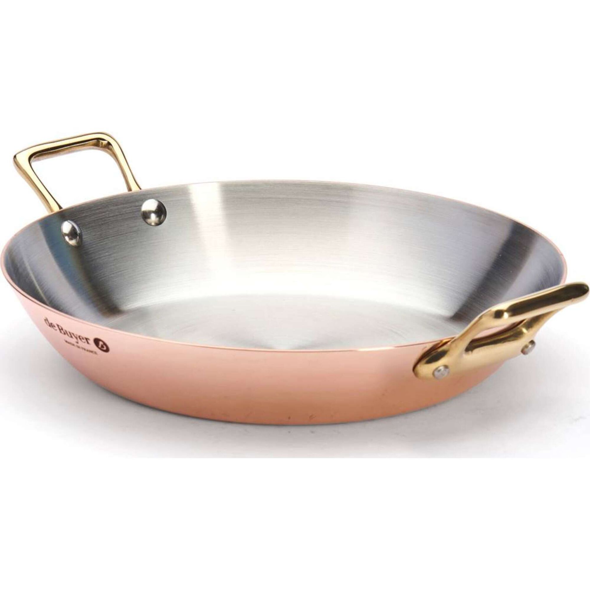 Frigideira com Asa Cobre e Inox 24 cm Inocuivre deBuyer