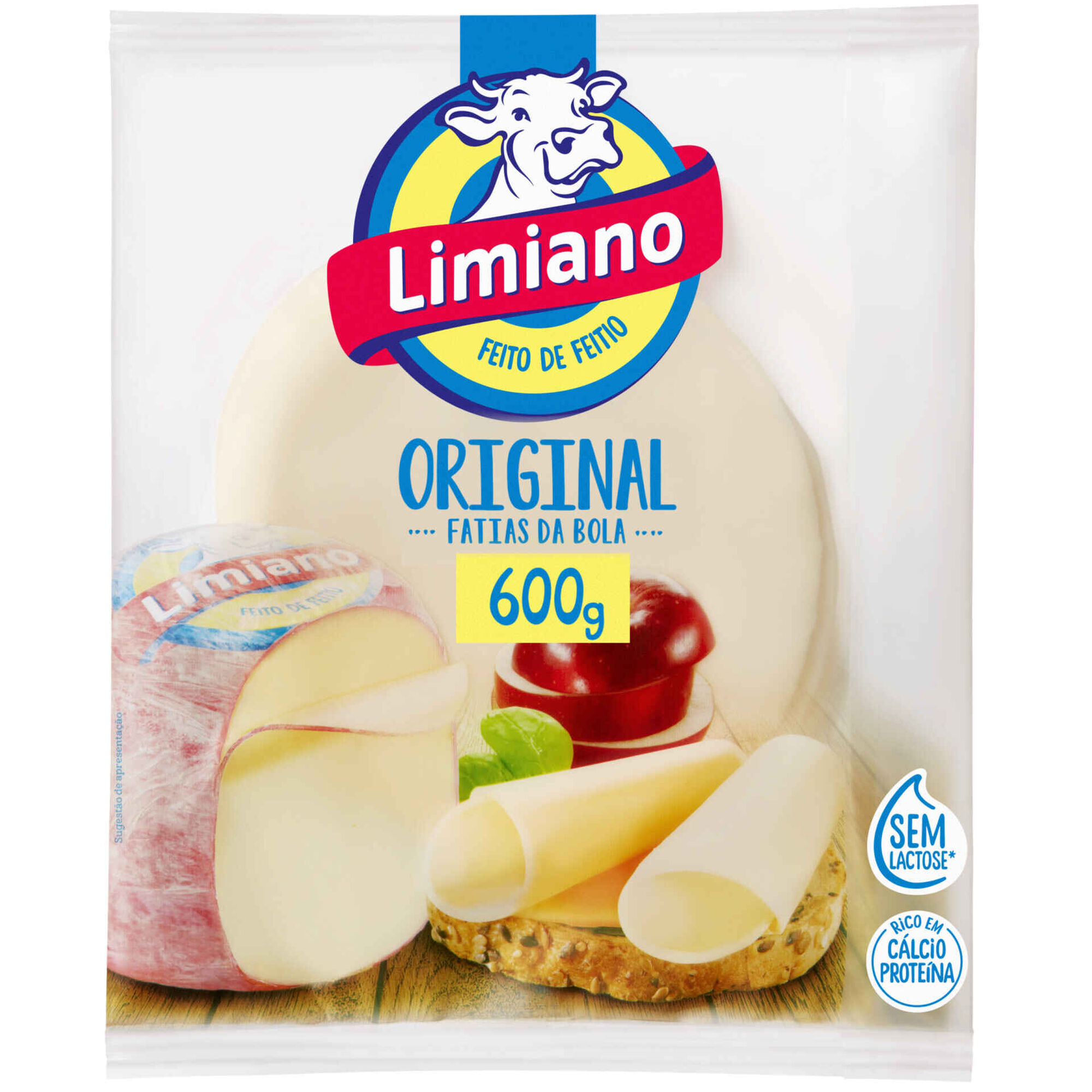 Queijo Flamengo sem Lactose Fatiado Limiano