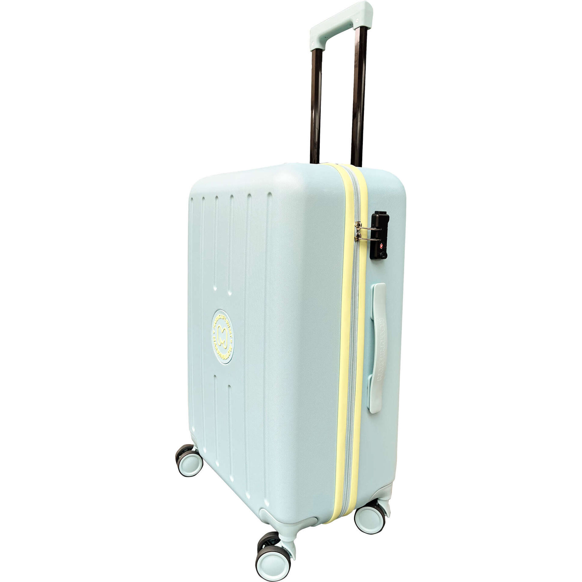 Mala de Viagem Média 4 Rodas Verde Marshmallow