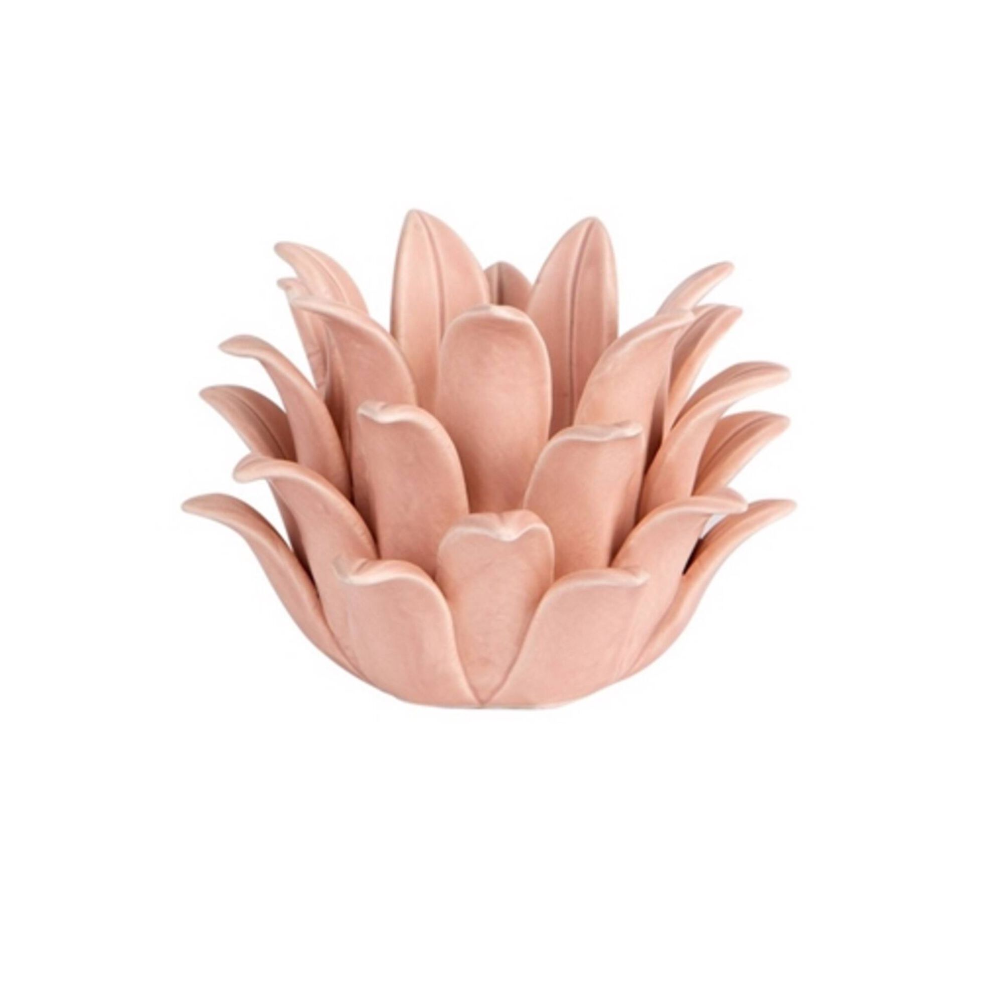 Suporte Tealight Folhas Rosa 7cm Poetry Suporte Tealight Folhas Rosa 7cm Poetry