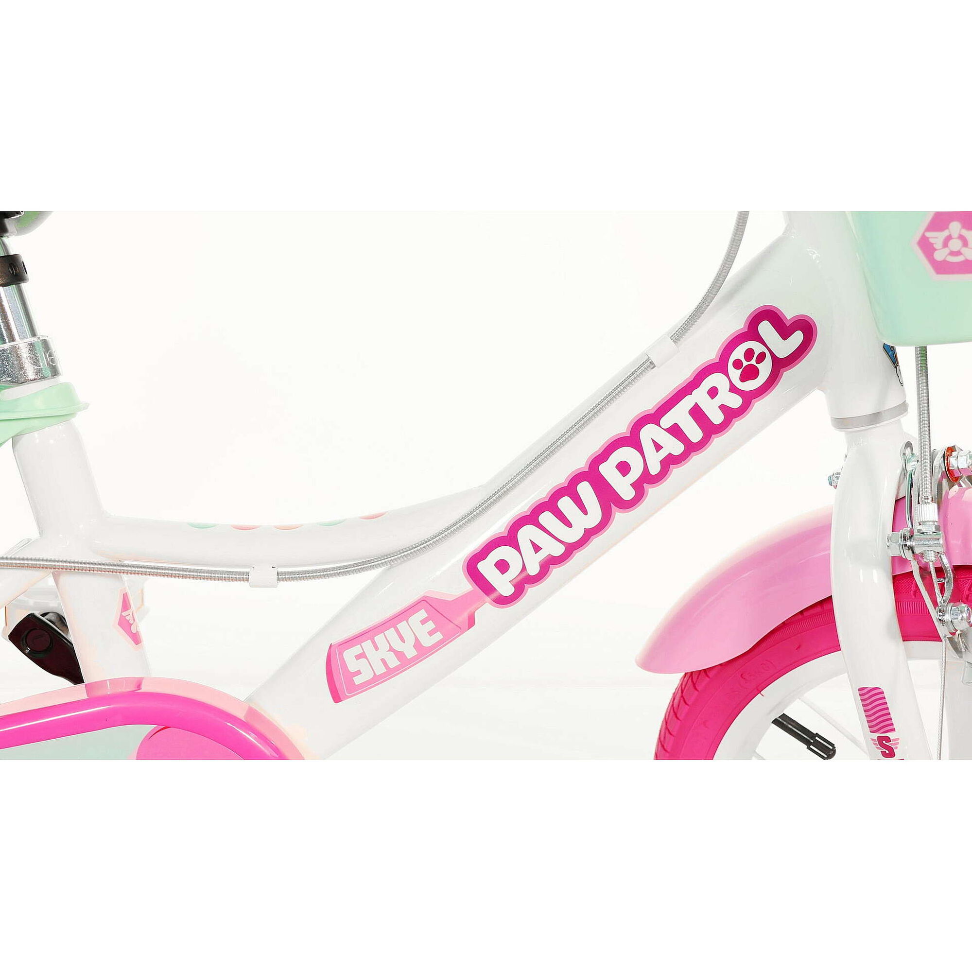 Bicicleta de Crian&ccedil;a com Cesto Roda 14'' Patrulha Pata Monovelocidade