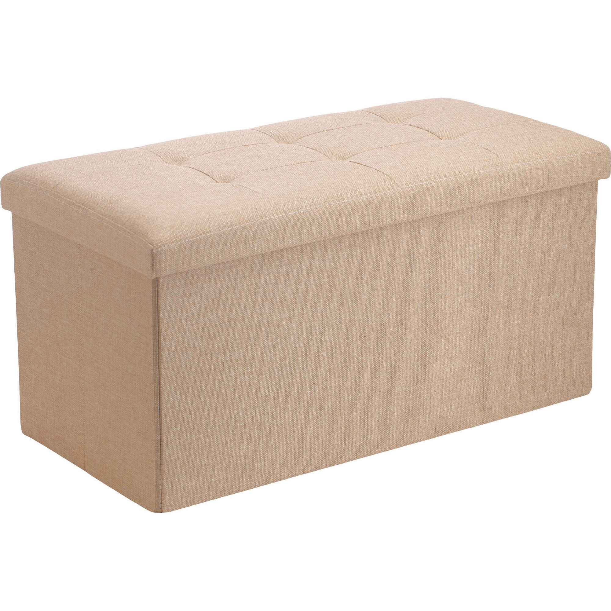 Banco de Arruma&ccedil;&atilde;o com Tampa 76x38cm Bazar&atilde;o