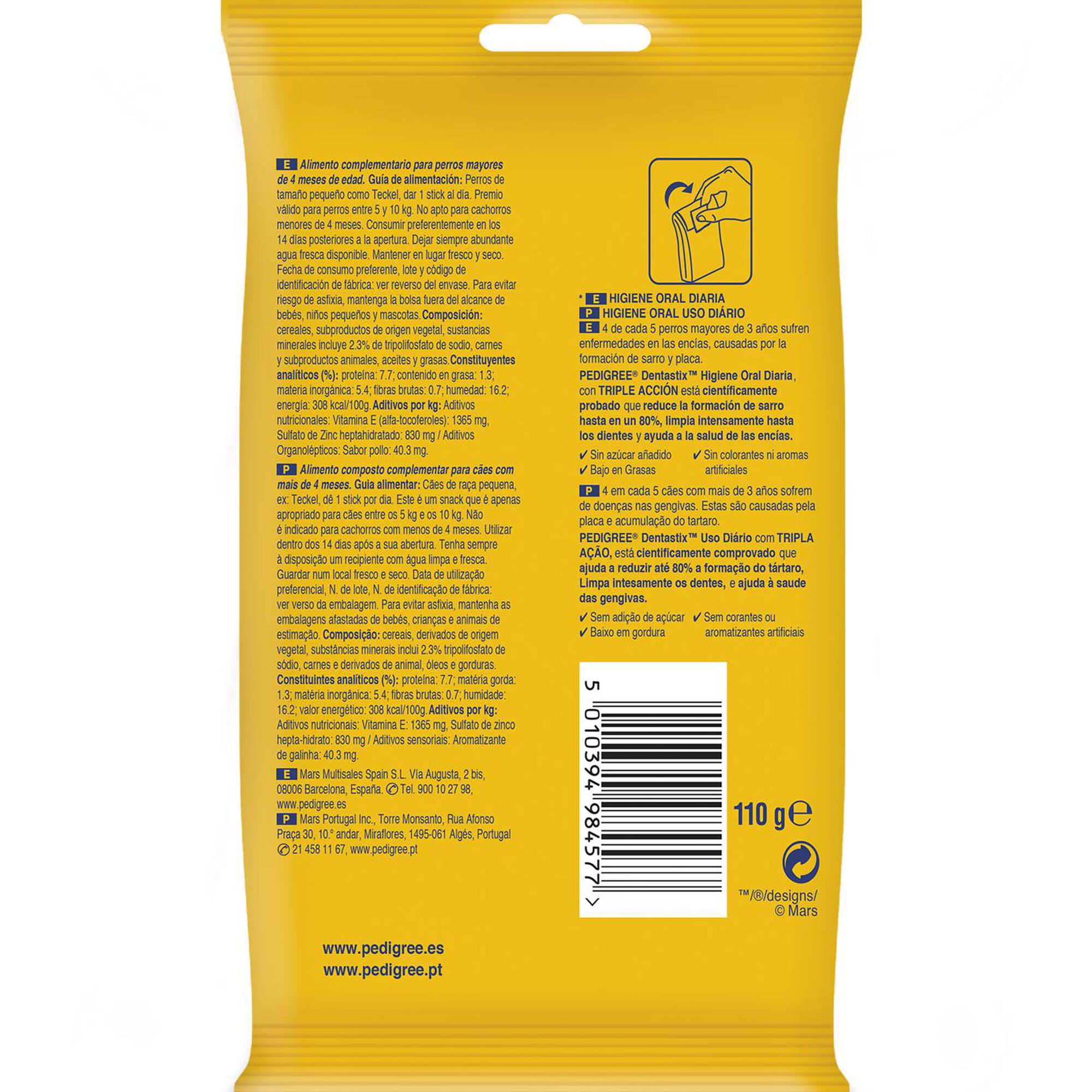 Snack para Cão Dentastix Tiras