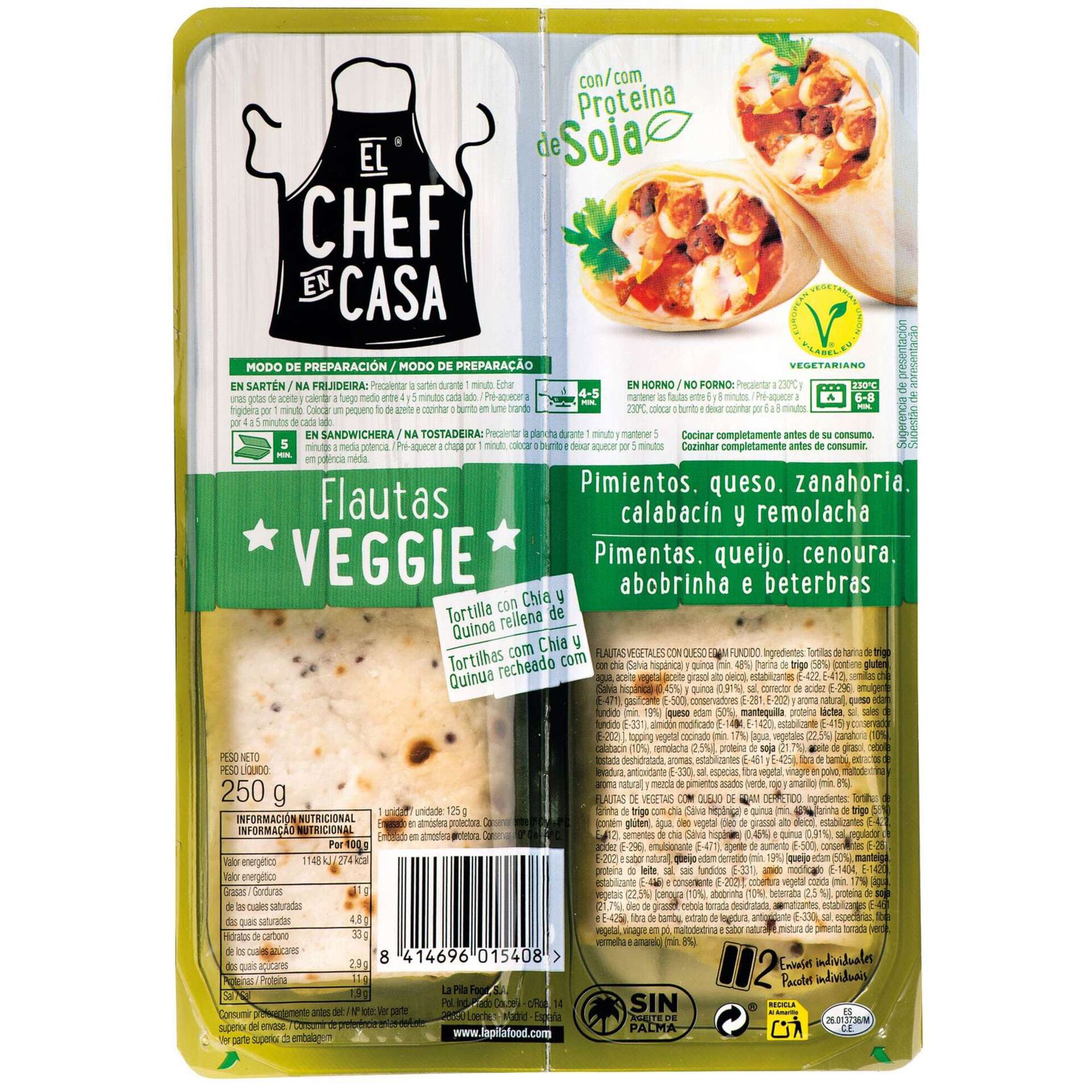 Flauta Vegetariana Flauta Vegetariana