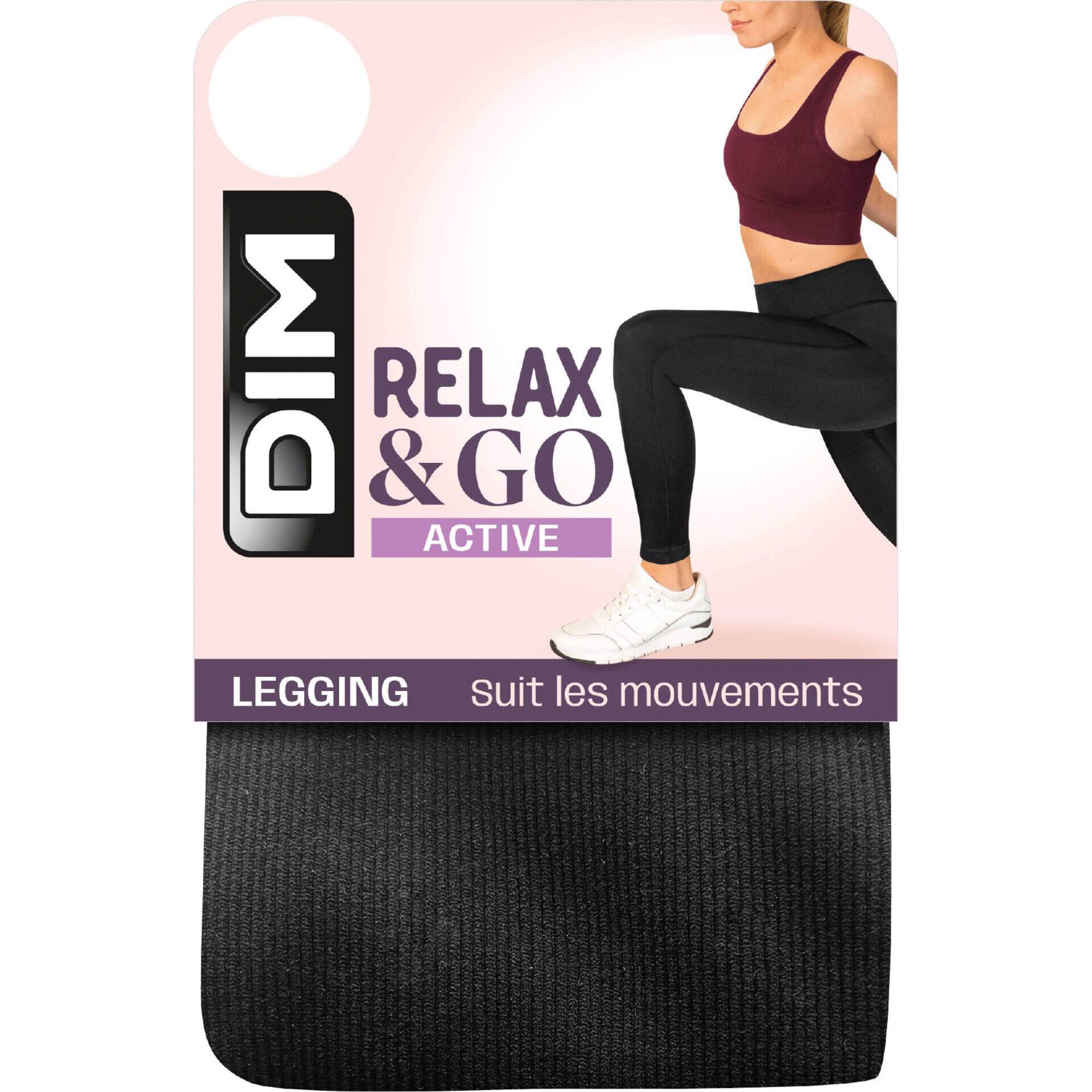 Leggings Relax and Go Active Pretas