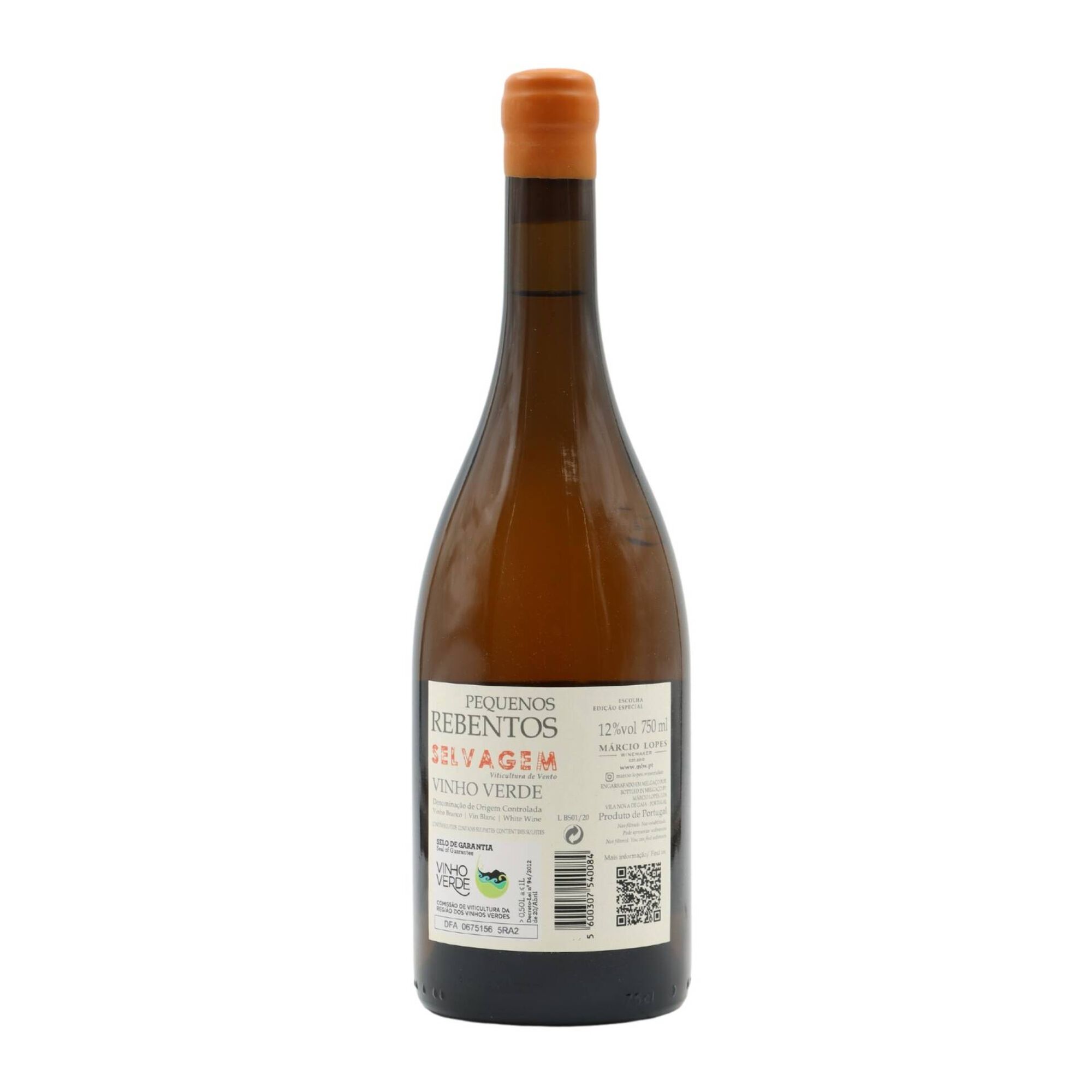 Pequenos Rebentos Superior Selvagem Vinho Verde Branco