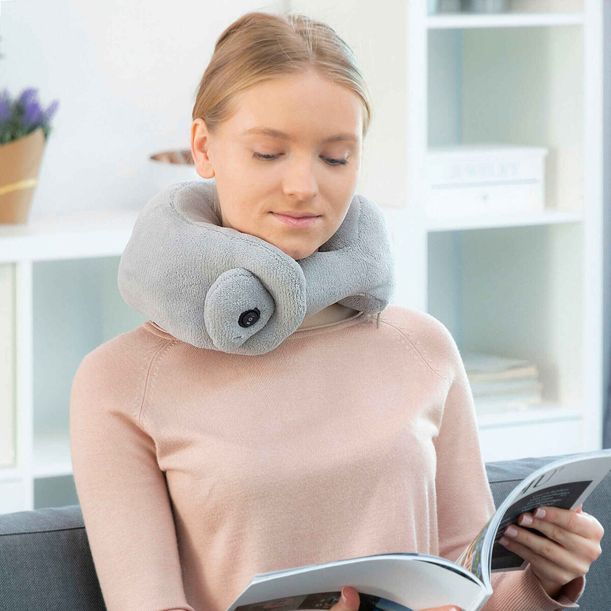 Almofada Cervical Massajadora InnovaGoods