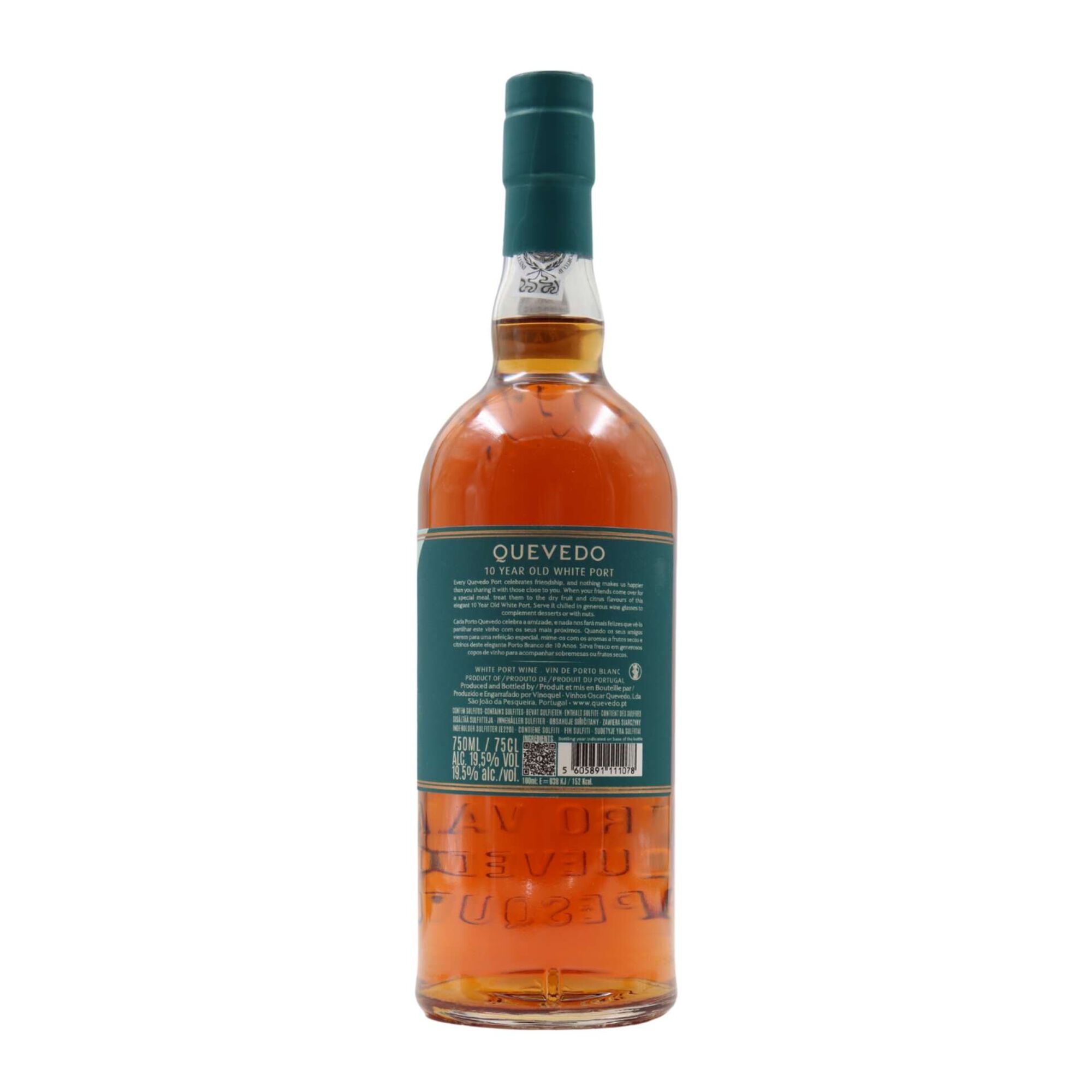 Quevedo 10 Anos Vinho Do Porto Branco