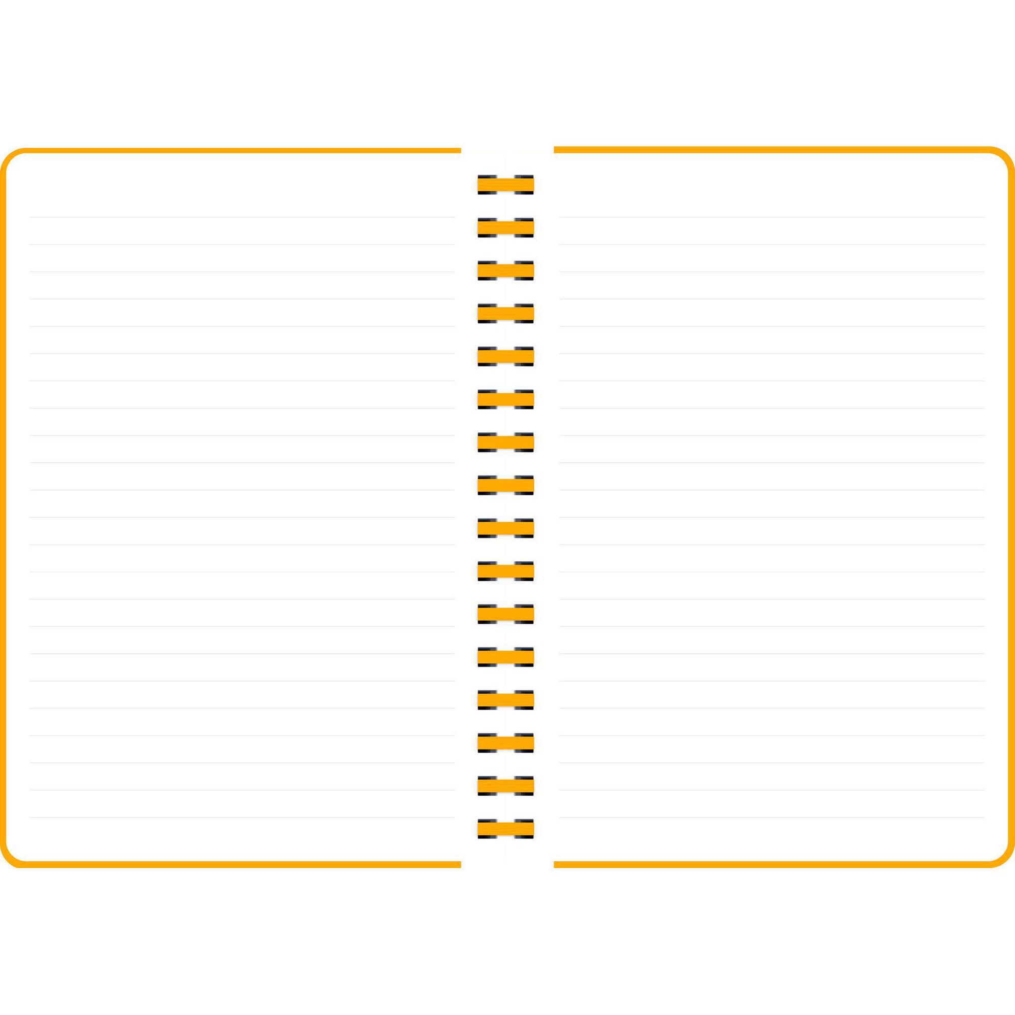 Caderno A5 Neon Pautado (v&aacute;rias cores) Note!