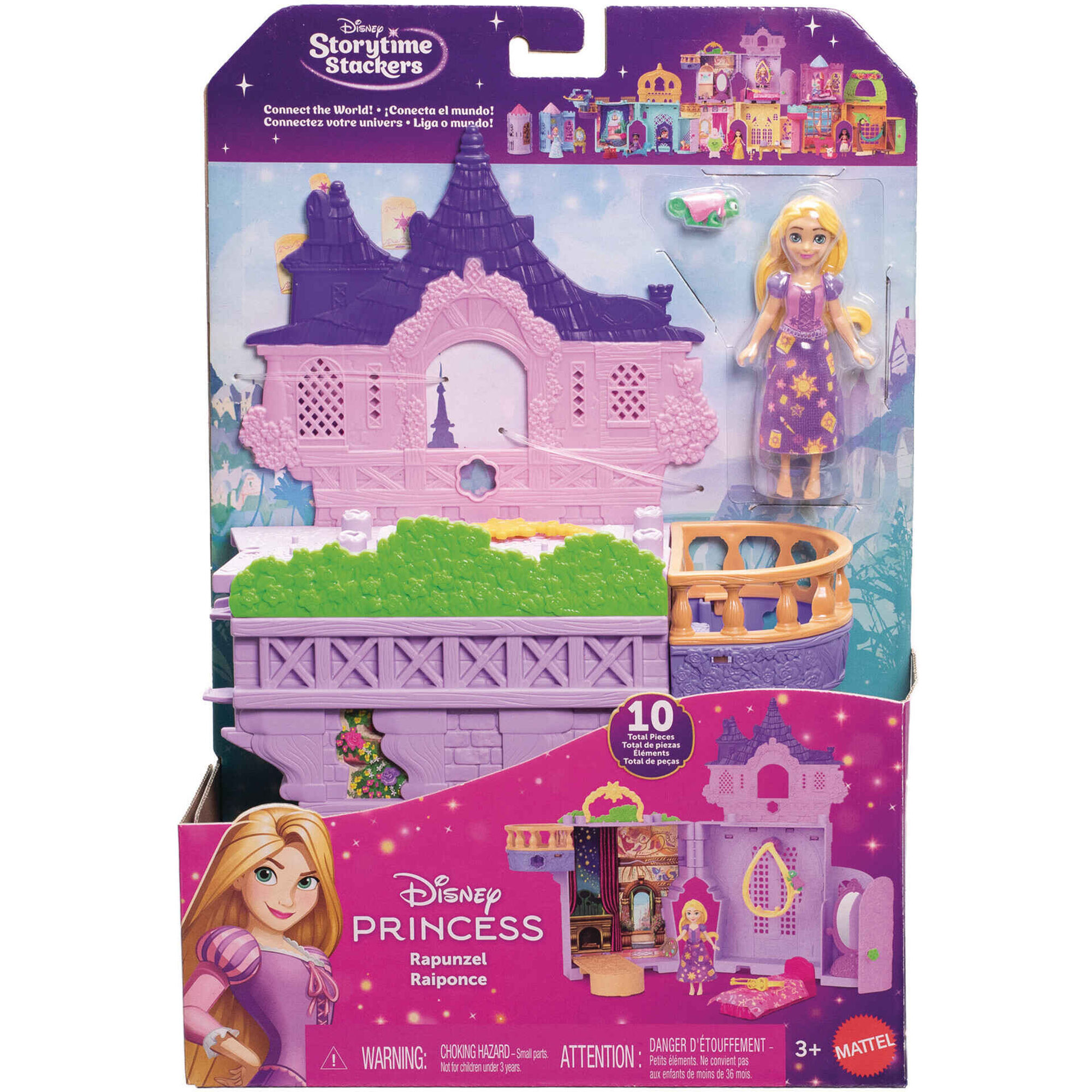 Boneca Mini Rapunzel Com Castelo Boneca Mini Rapunzel Com Castelo