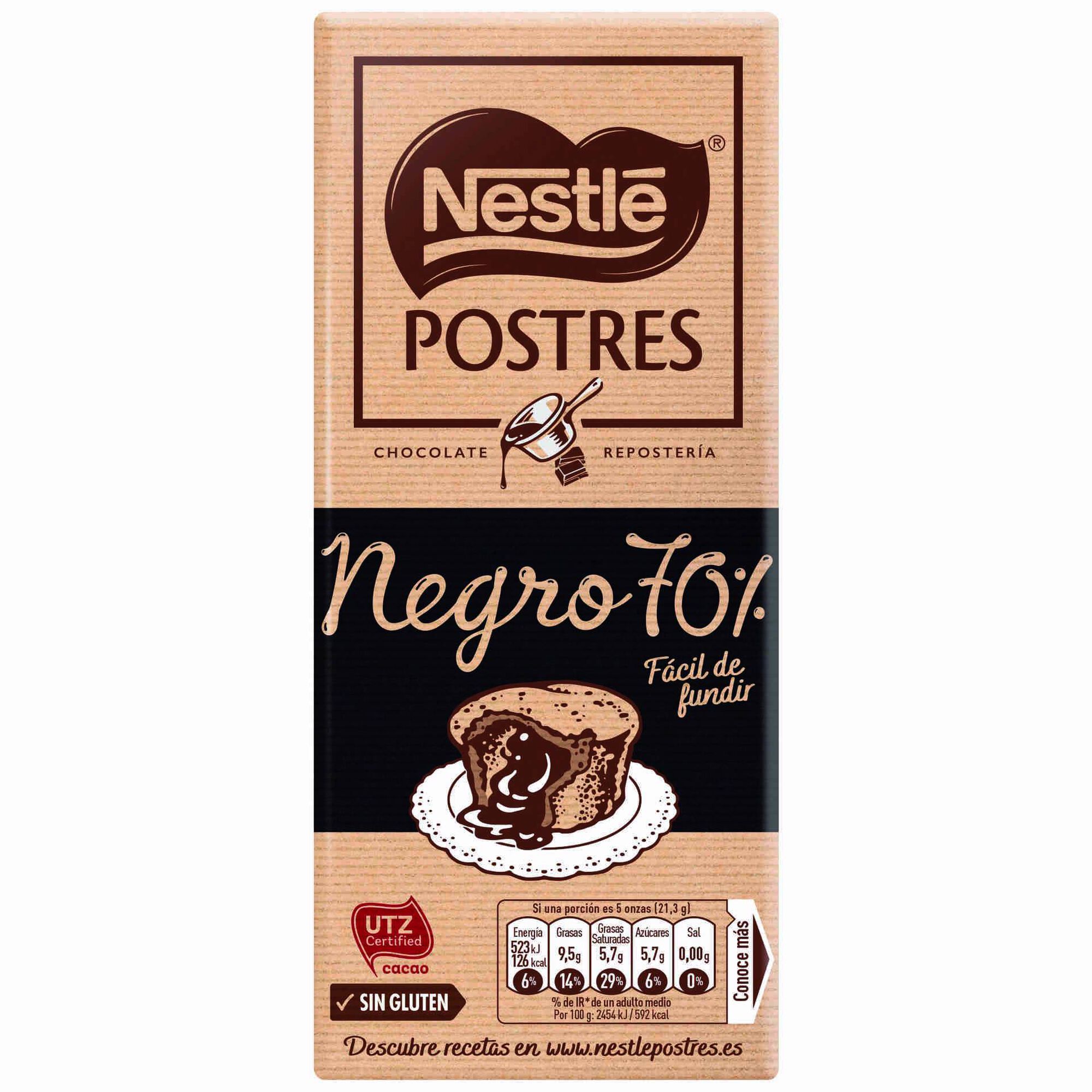 Tablete de Chocolate Culinária 70% Cacau sem Glúten Tablete de Chocolate Culinária 70% Cacau sem Glúten