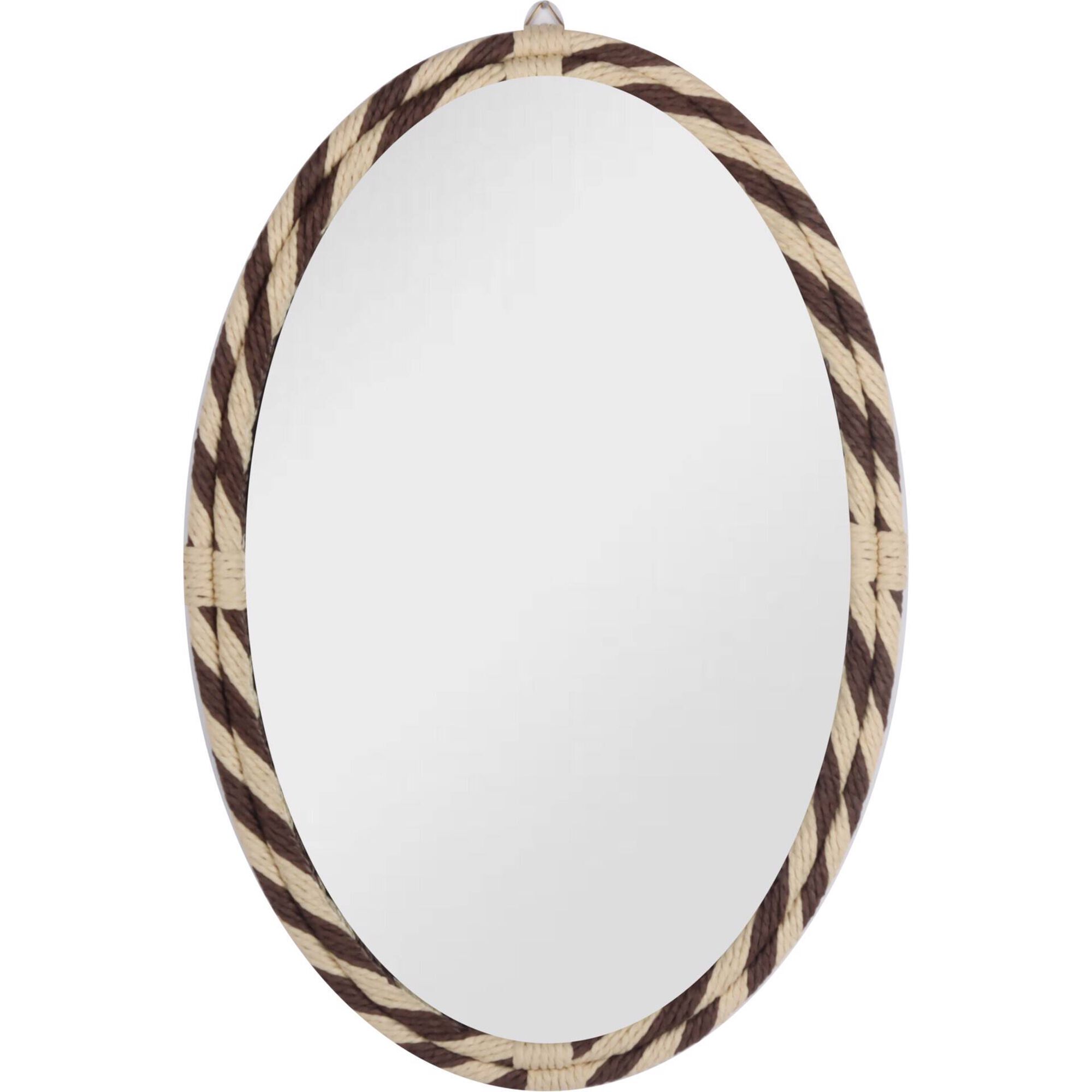 Espelho Oval Bege Kasa