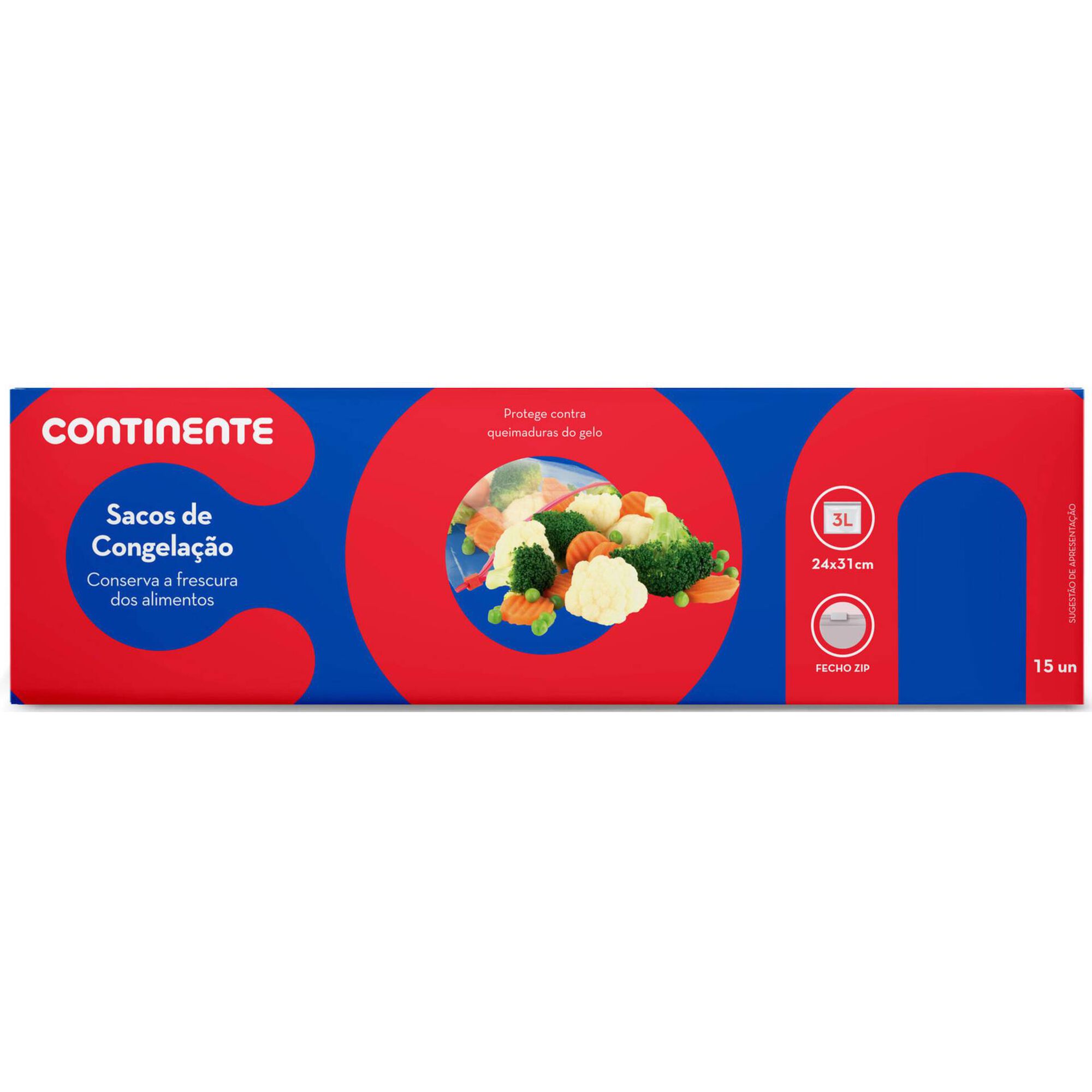 Sacos para Congelar Zip 3lt