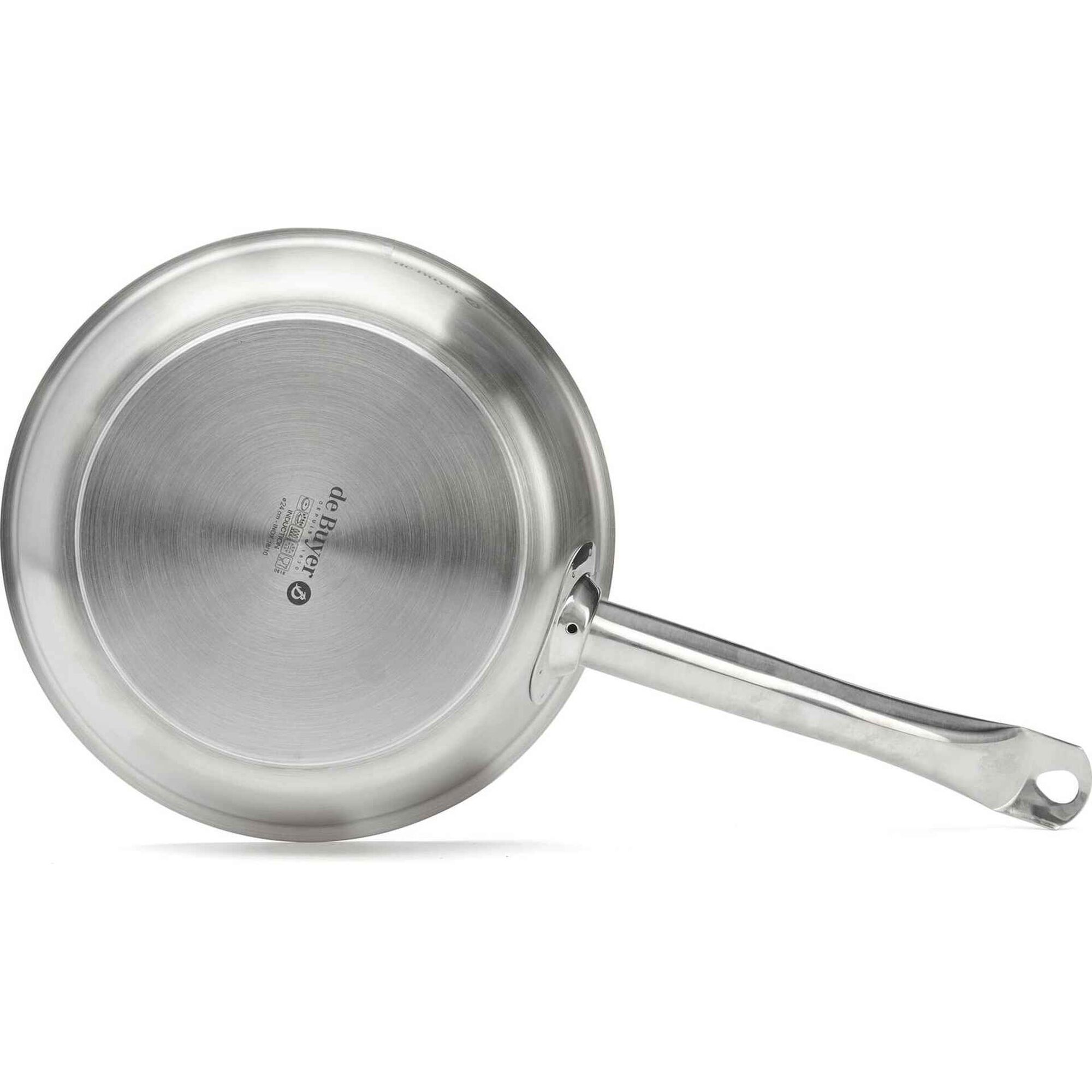 Frigideira a&ccedil;o inox 24 cm Prim'Appety deBuyer