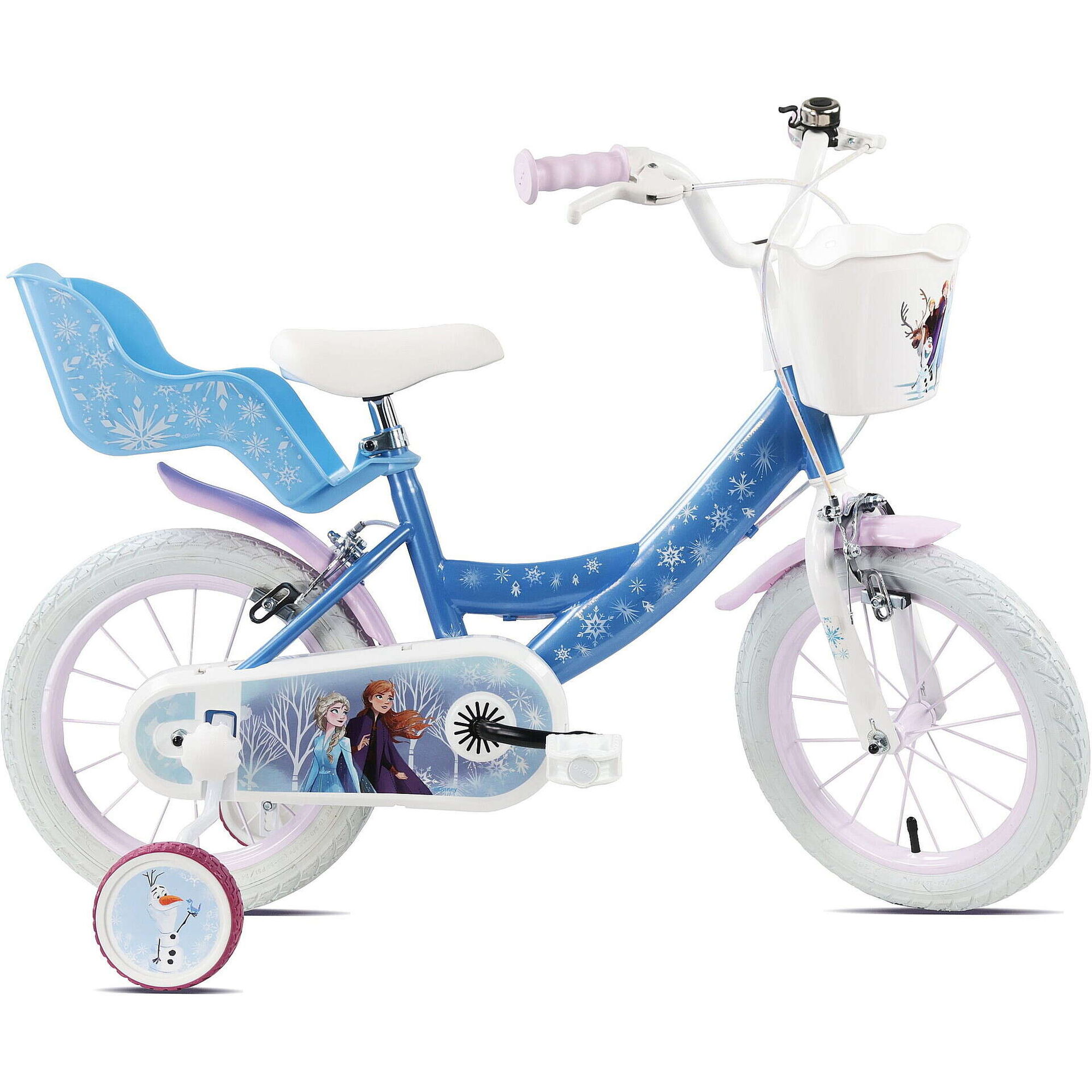 Bicicleta de Crian&ccedil;a 14" 4-6 Anos Frozen