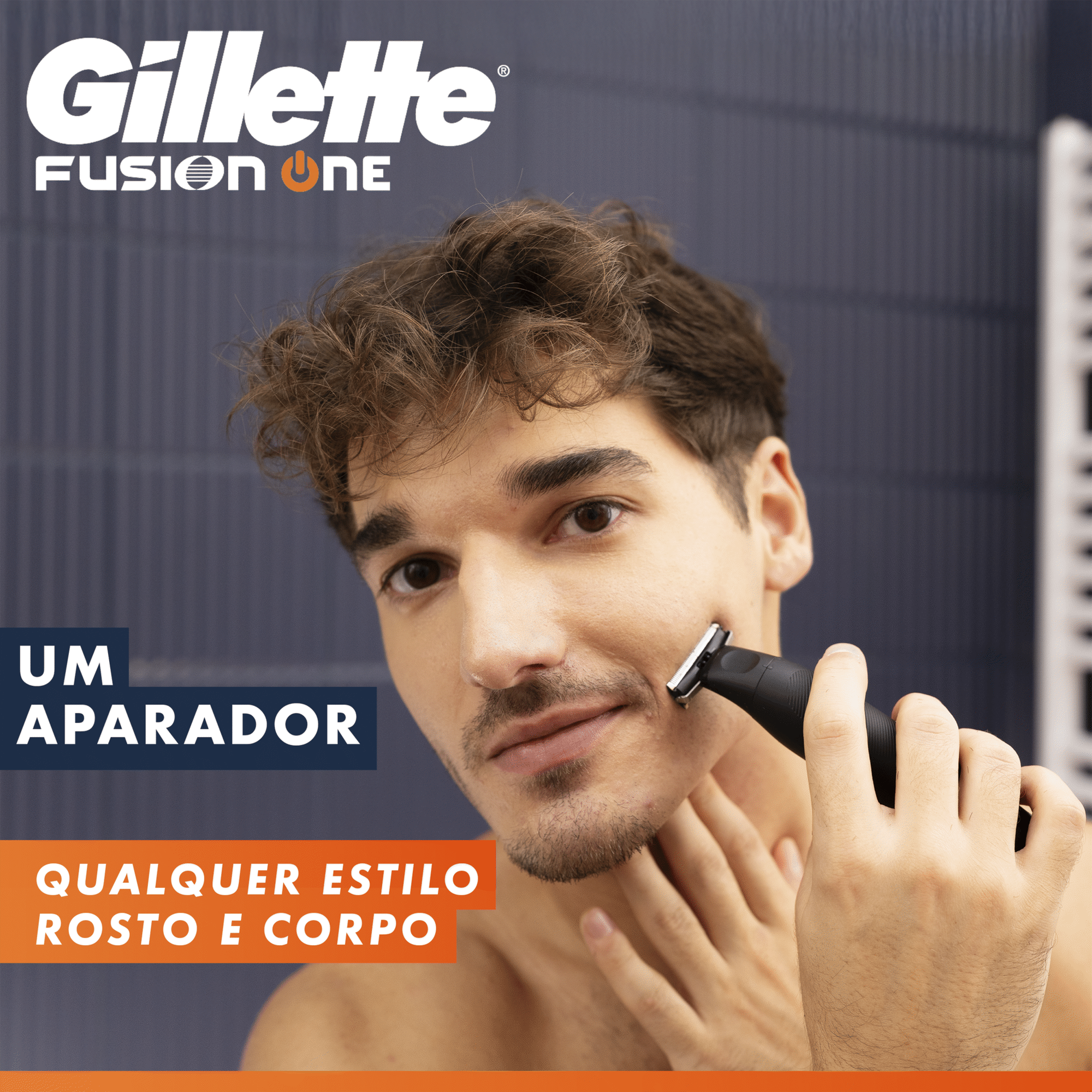Aparador Barba All in One Rosto e Corpo Gillette Fusion