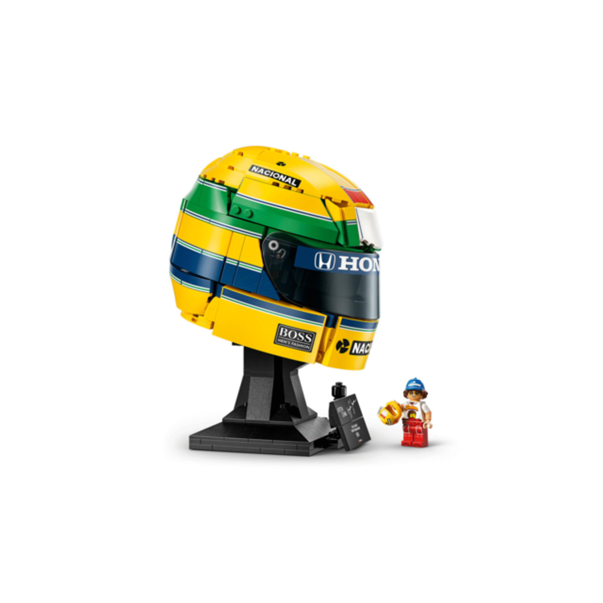 LEGO - Capacete de Ayrton Senna F&oacute;rmula 1 - 43024