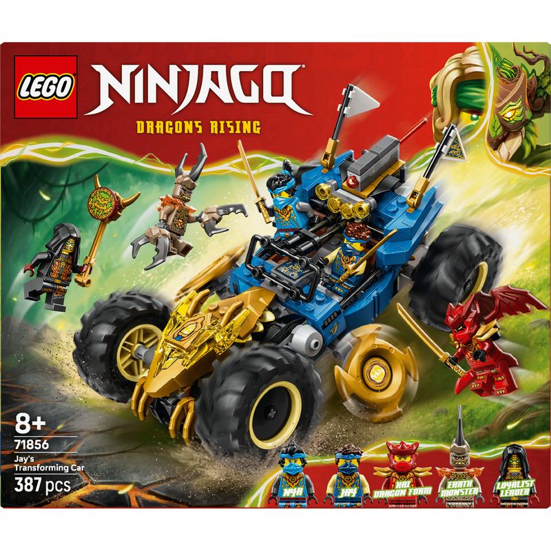LEGO Ninjago - Carro Transformável do Jay 71856