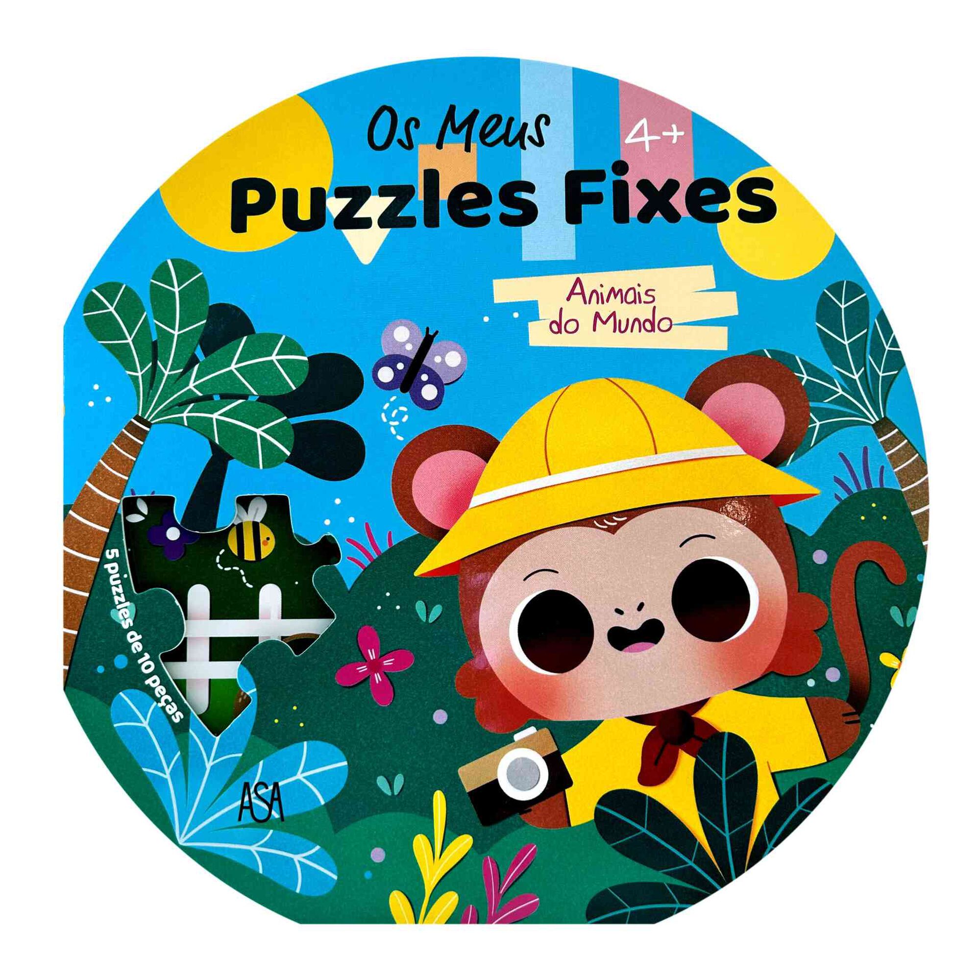 Os Meus Puzzles Fixes - Animais do Mundo