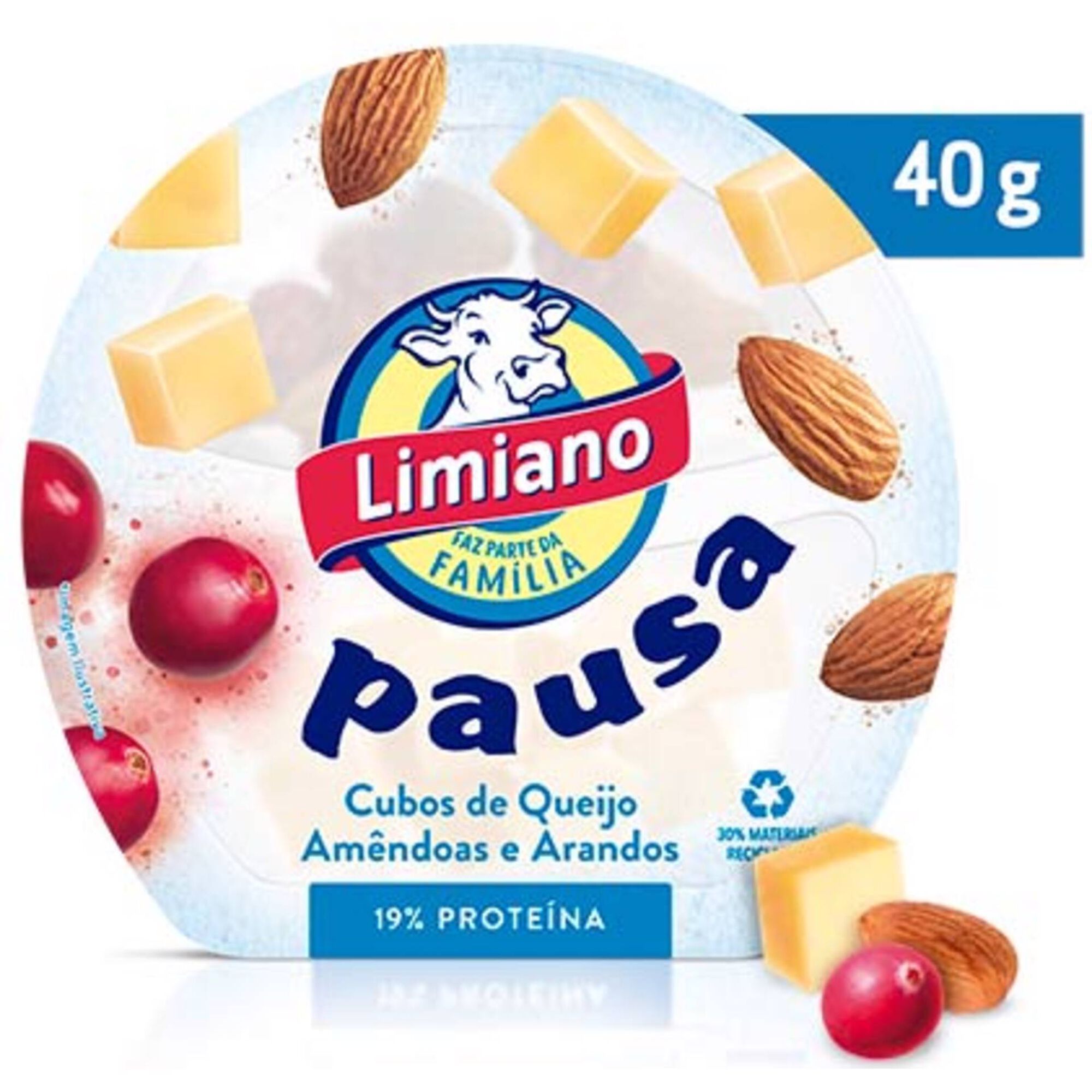 Queijo Flamengo Pausa Amêndoas e Arandos Queijo Flamengo Pausa Amêndoas e Arandos