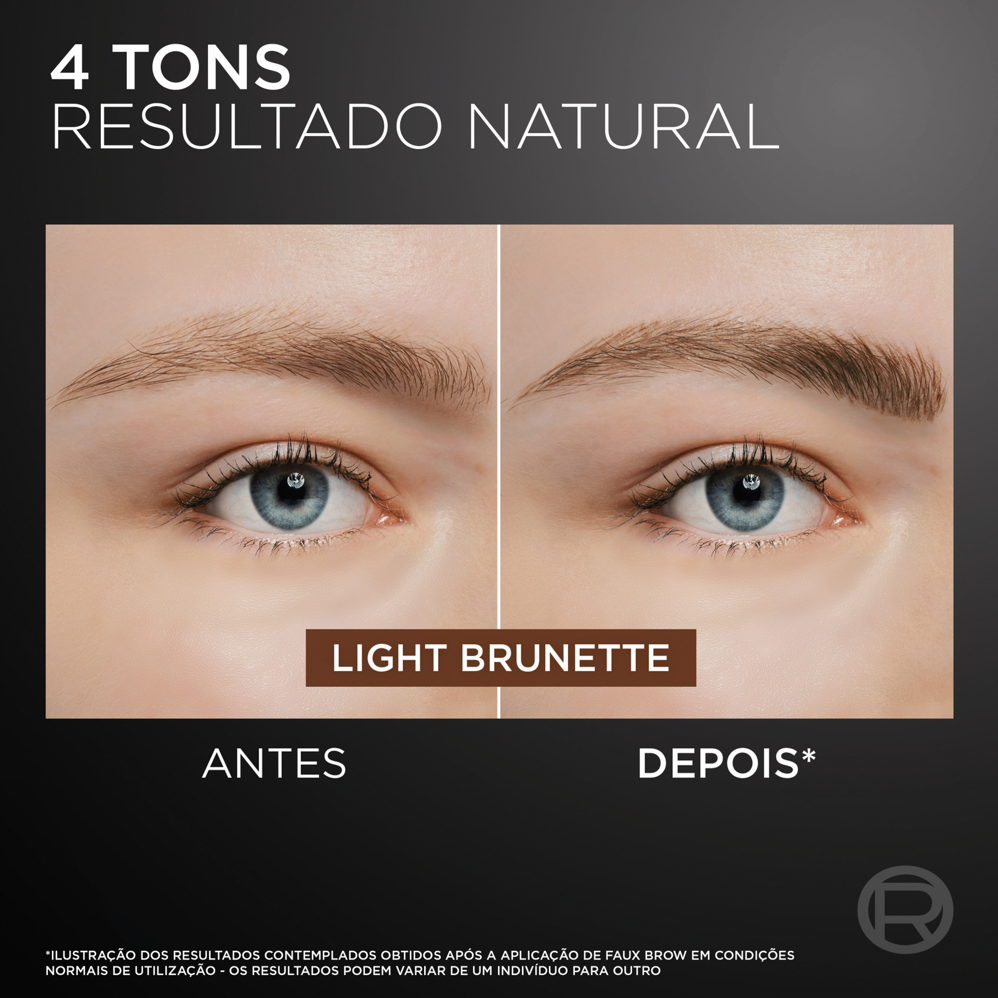 Delineador de Sobrancelhas Faux Brow Light Brunette L'Or&eacute;al Paris