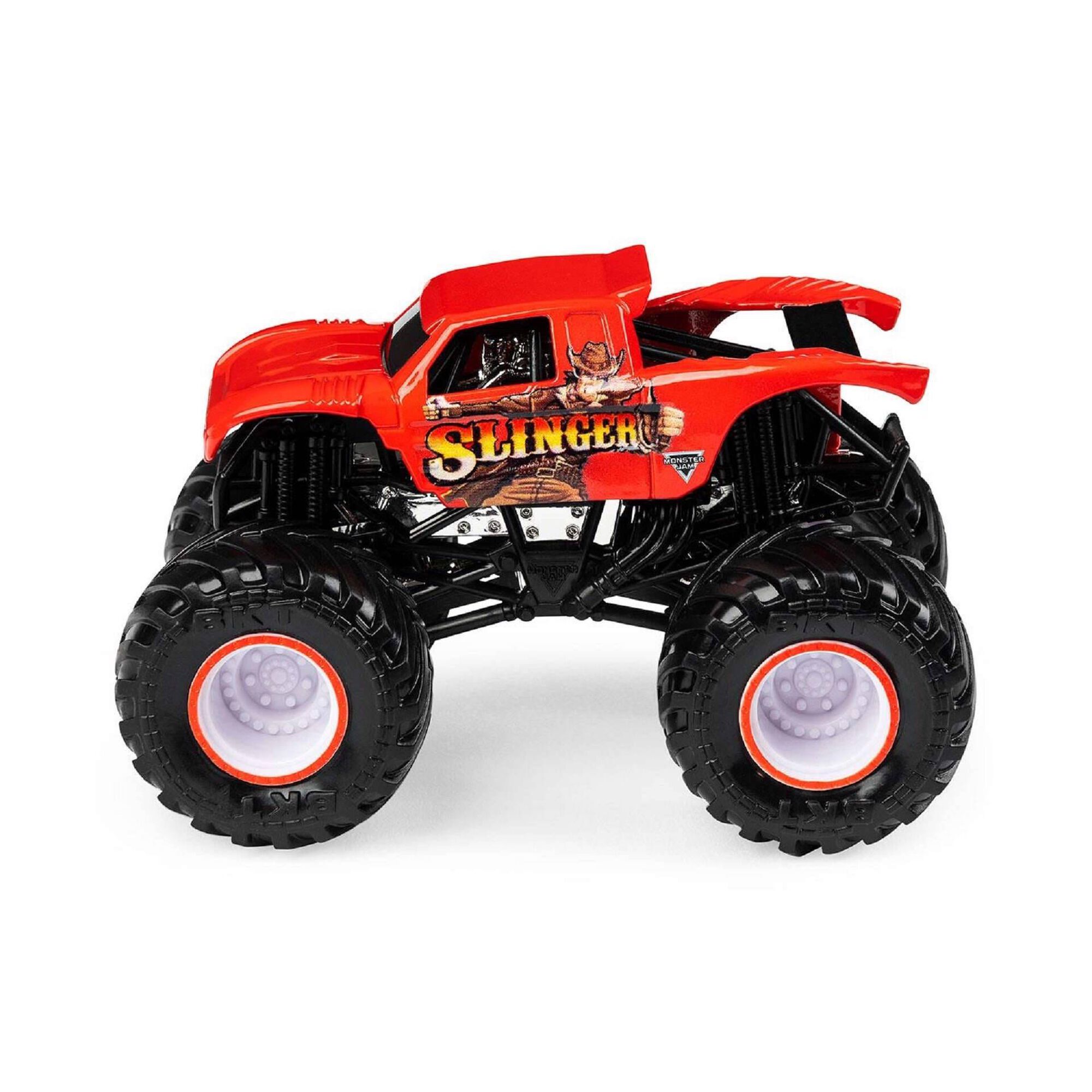 Monster Jam - Pack 2 Ve&iacute;culos 1:64 (v&aacute;rios modelos)