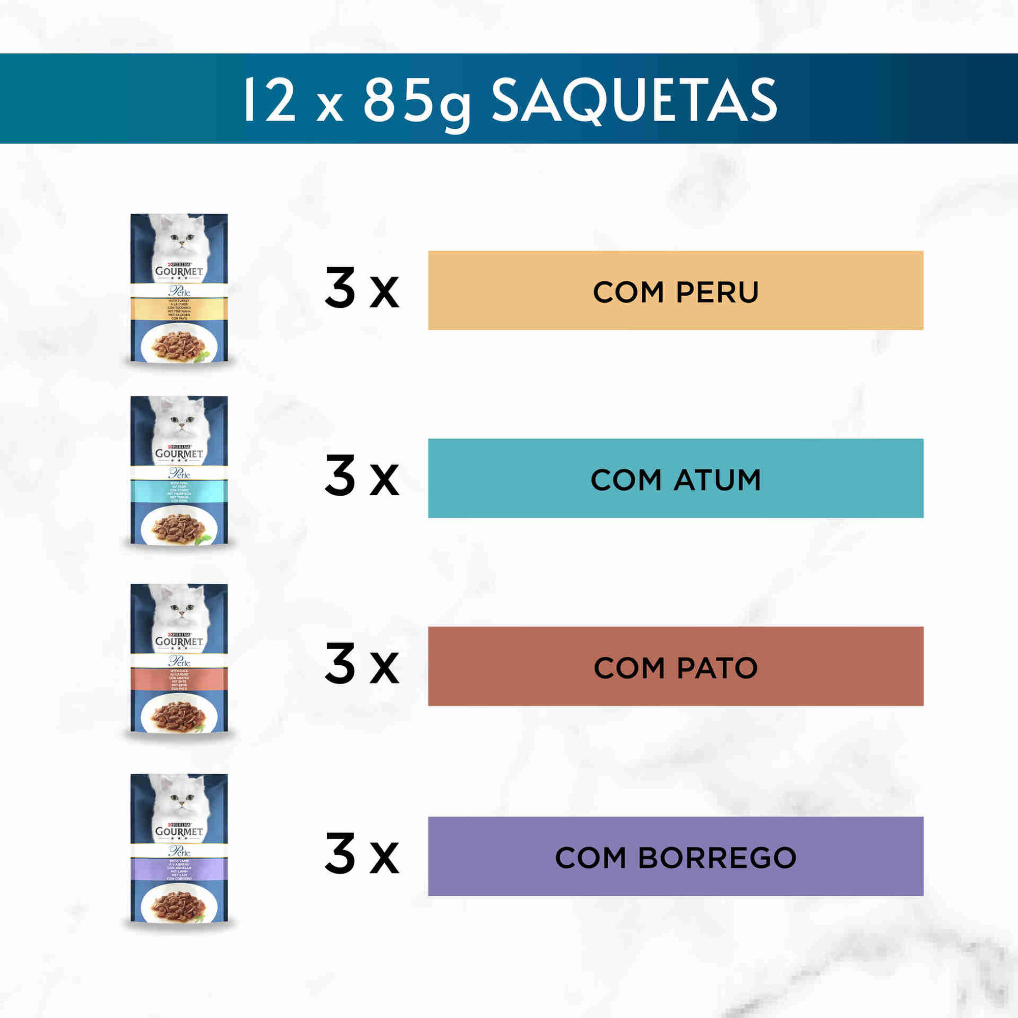 Comida Húmida para Gato Adulto Saquetas