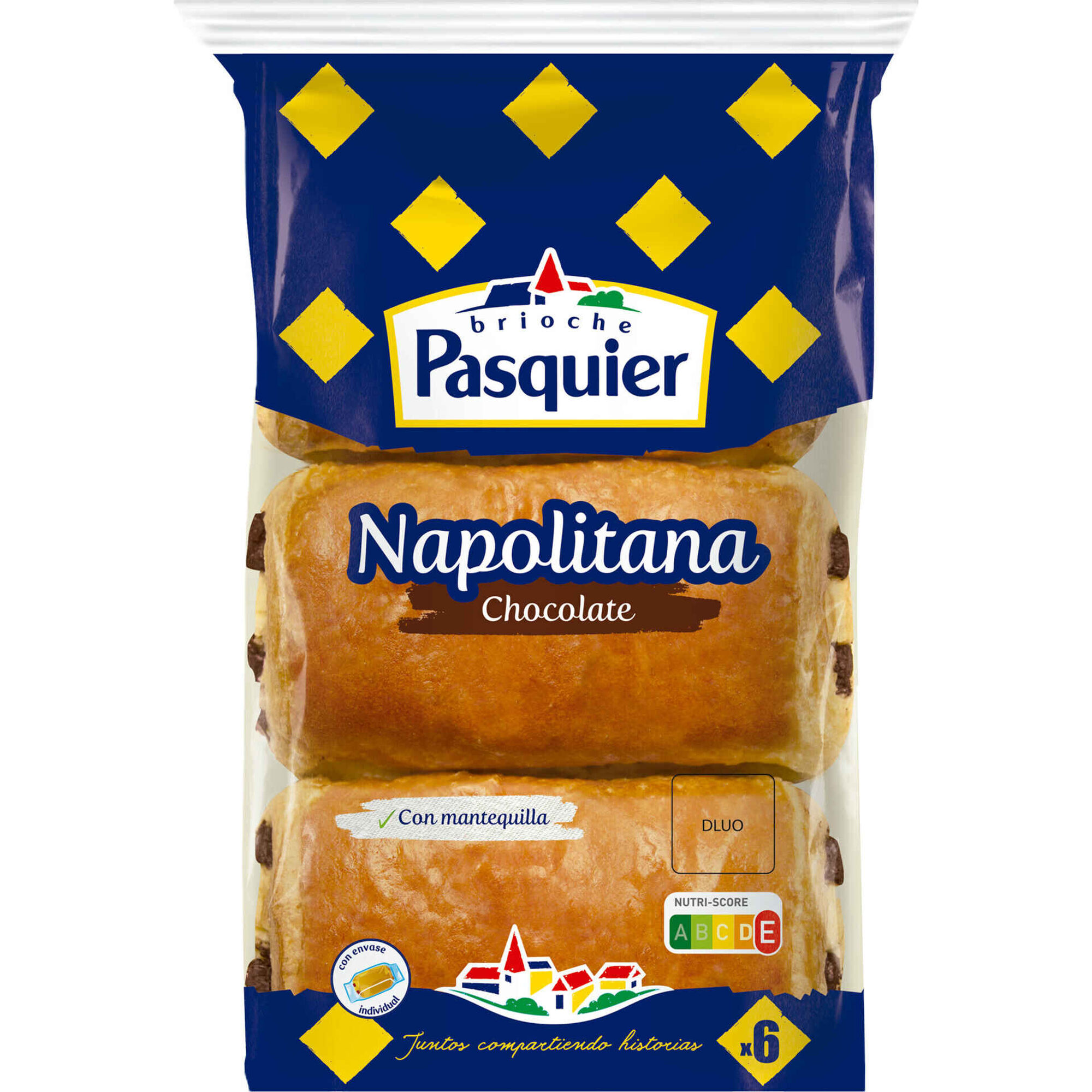 Napolitanas de Chocolate Brioche Pasquier