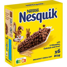 Barras de Cereais Nesquik