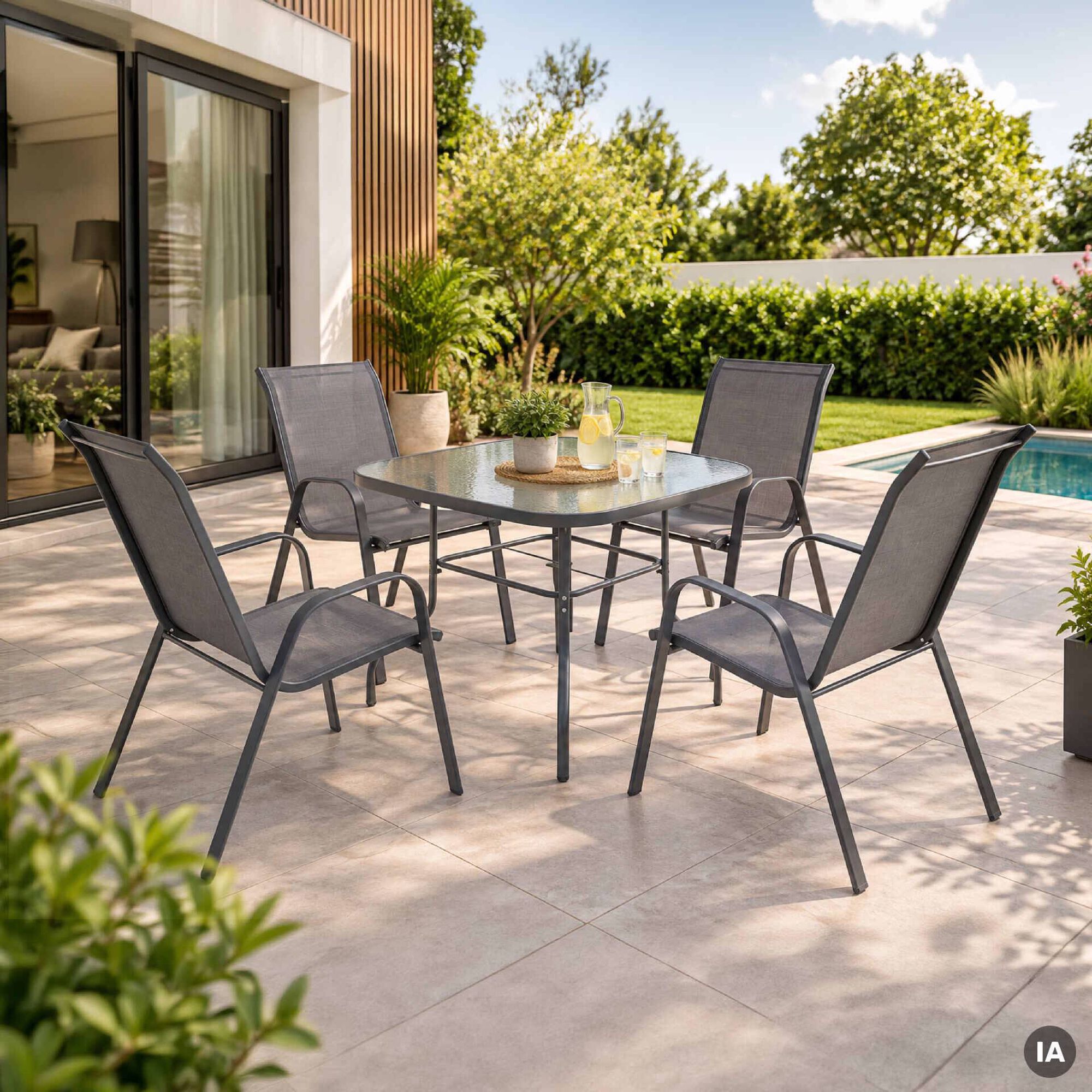 Conjunto Jardim 4 Lugares Viseu Kasa