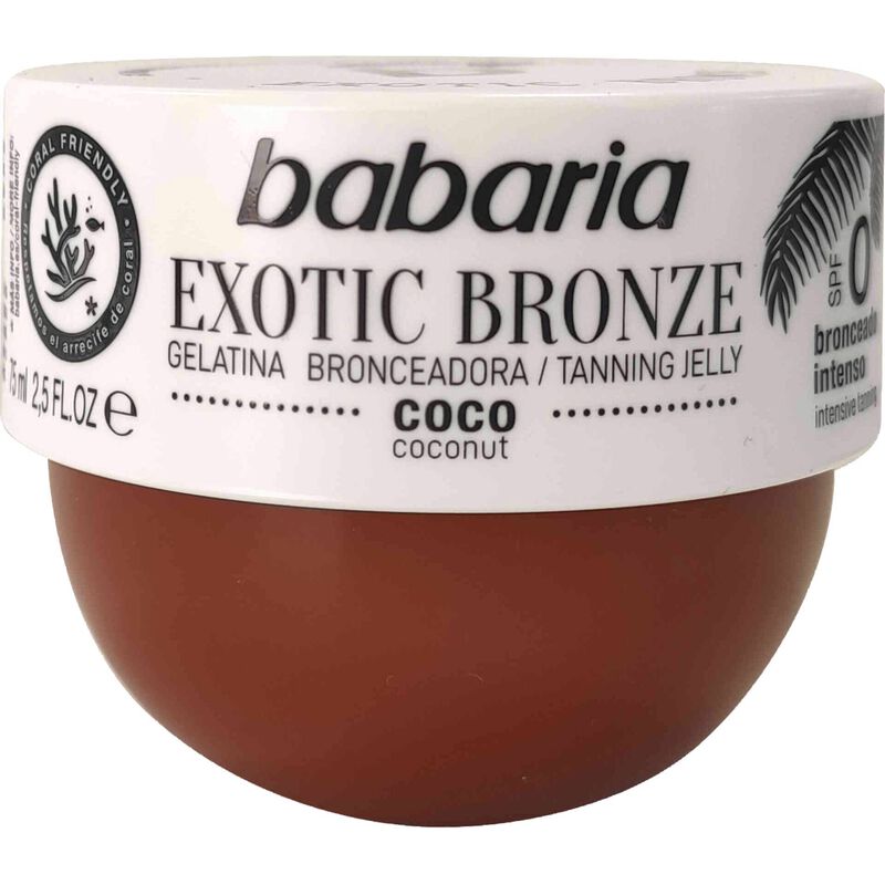 Gel Bronzeador Coco Formato Viagem Babaria