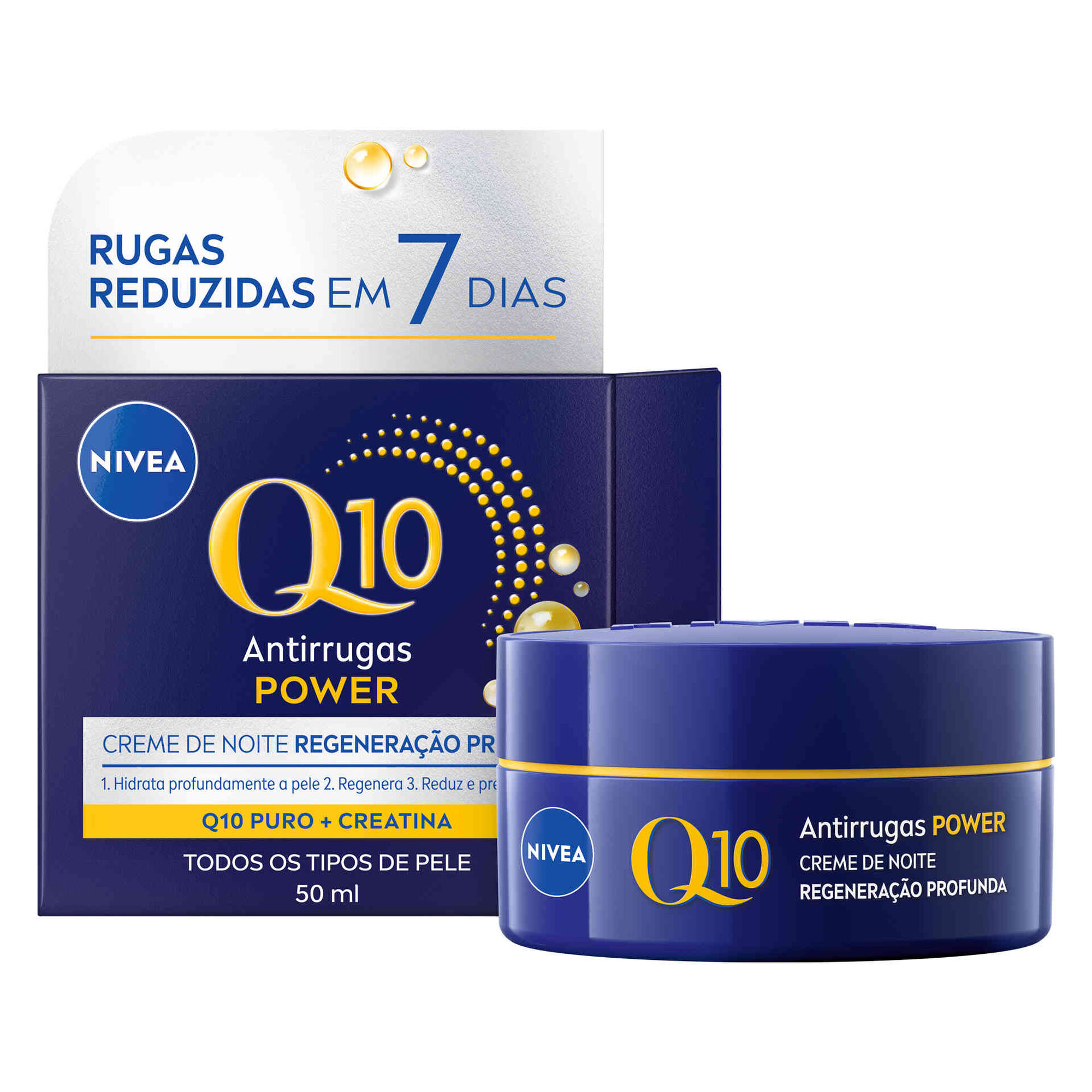 Creme de Rosto Noite Q10 Power Antirrugas e Firmeza